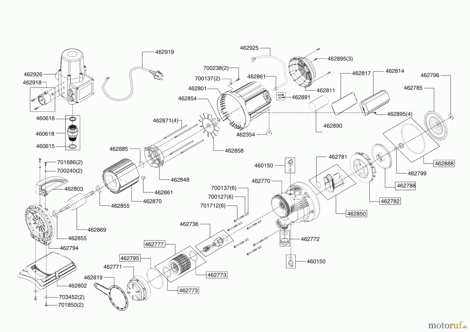 AL-KO Wassertechnik Hauswasserautomaten HWA 1300 F Seite 1
