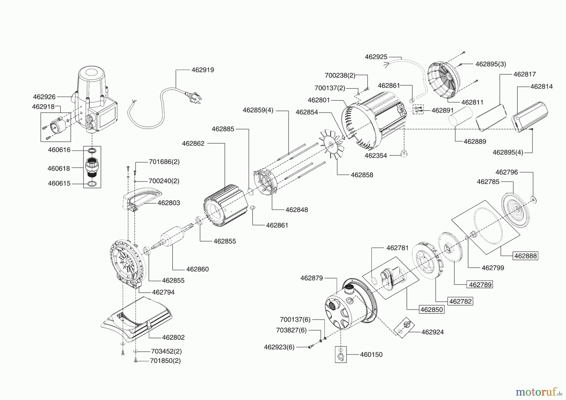 AL-KO Wassertechnik Hauswasserautomaten HWA 1001 INOX 02/2007 Seite 1
