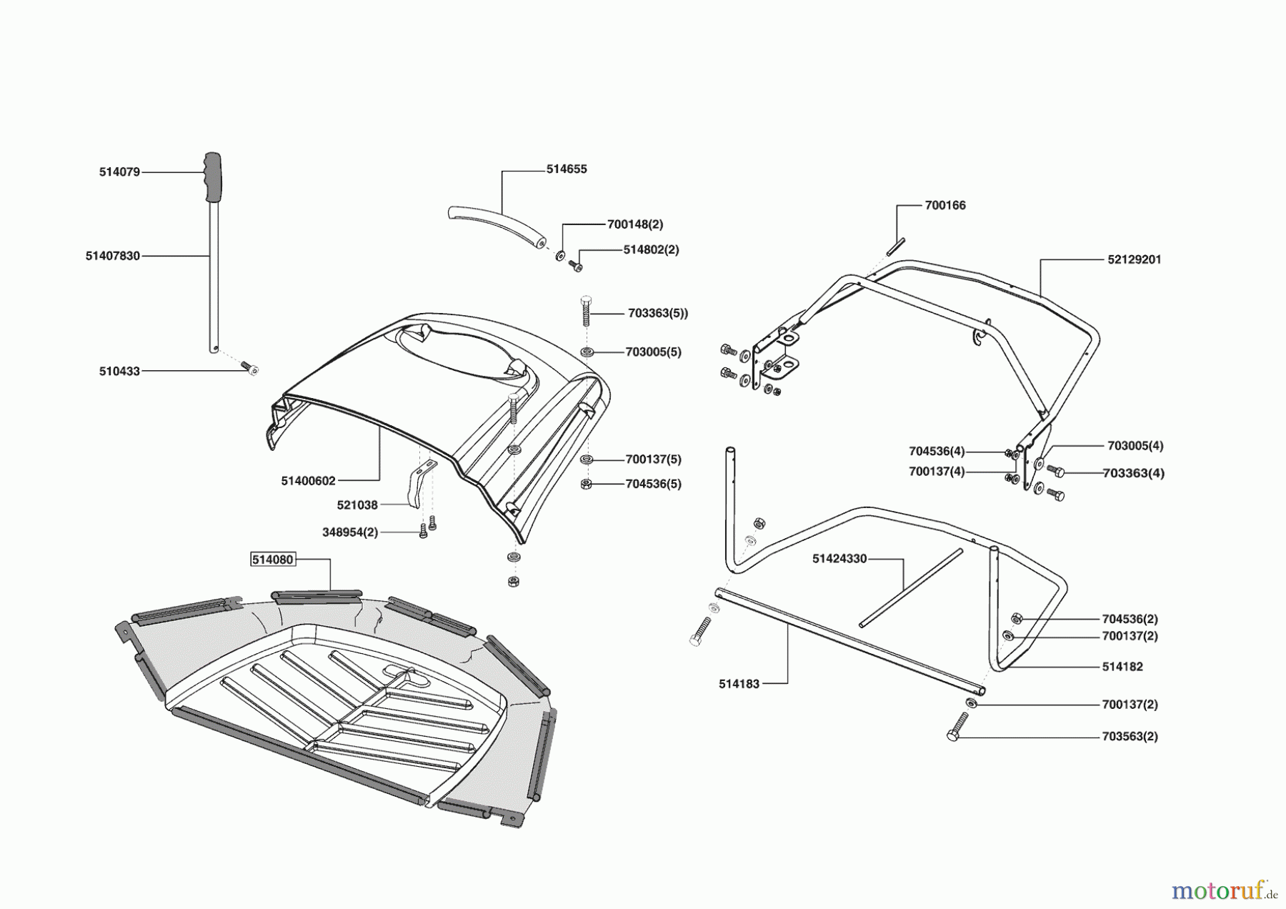  Powerline Gartentechnik Rasentraktor T13-102 SP  03/2007 - 07/2012 Seite 7