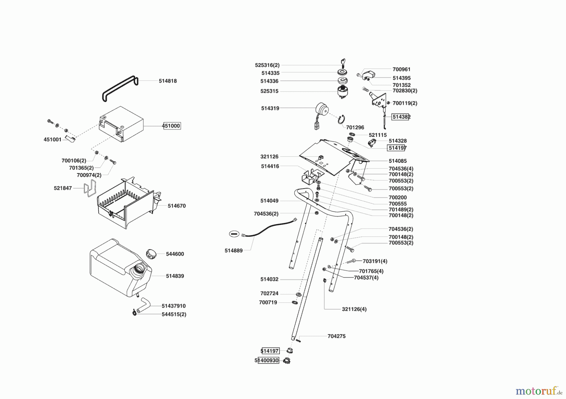 Powerline Gartentechnik Rasentraktor T 15-92 HDE 08/2007 - 11/2007 Seite 6