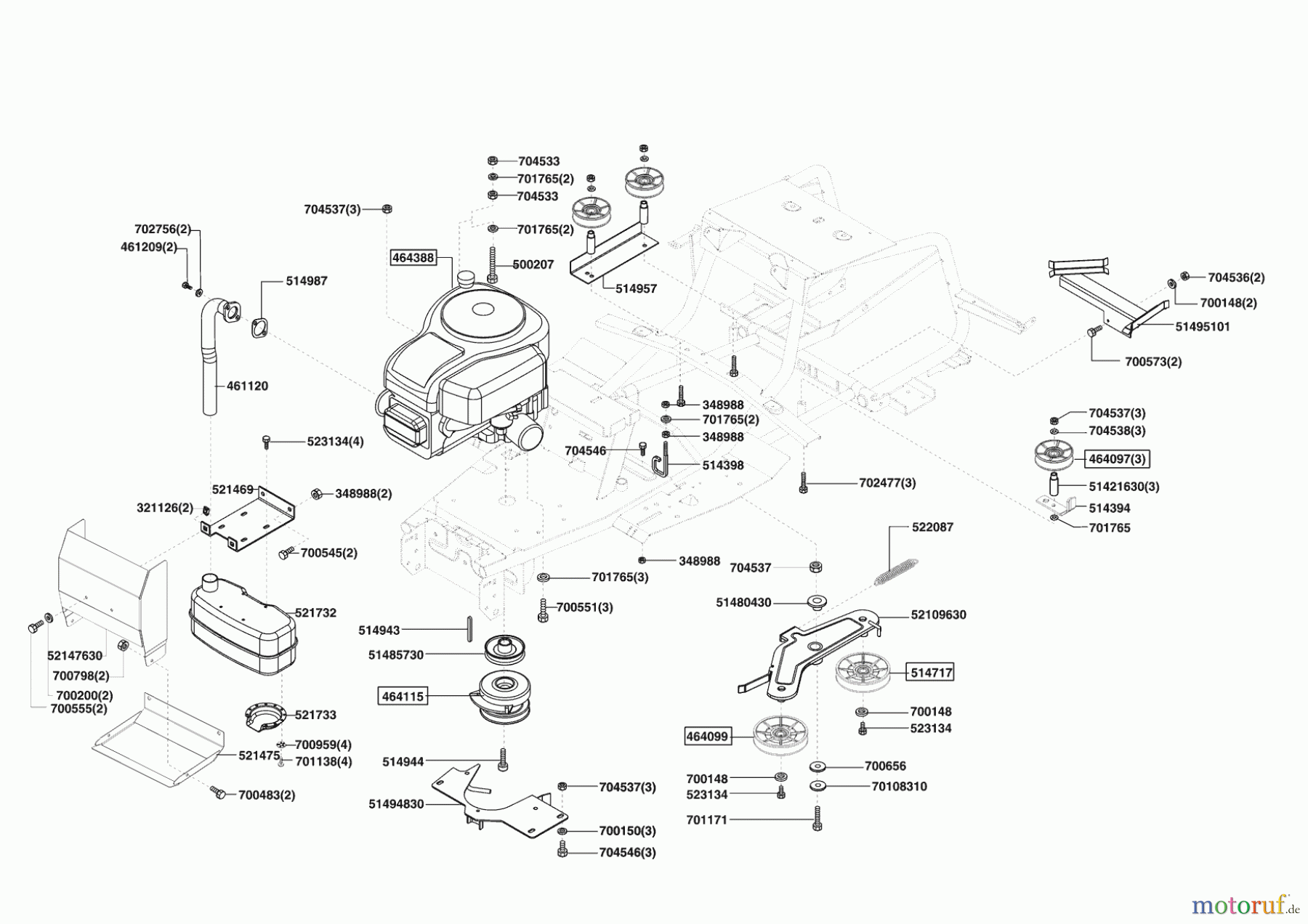  Sigma Gartentechnik Rasentraktor T14-102 SG 10/2007 - 11/2008 Seite 4