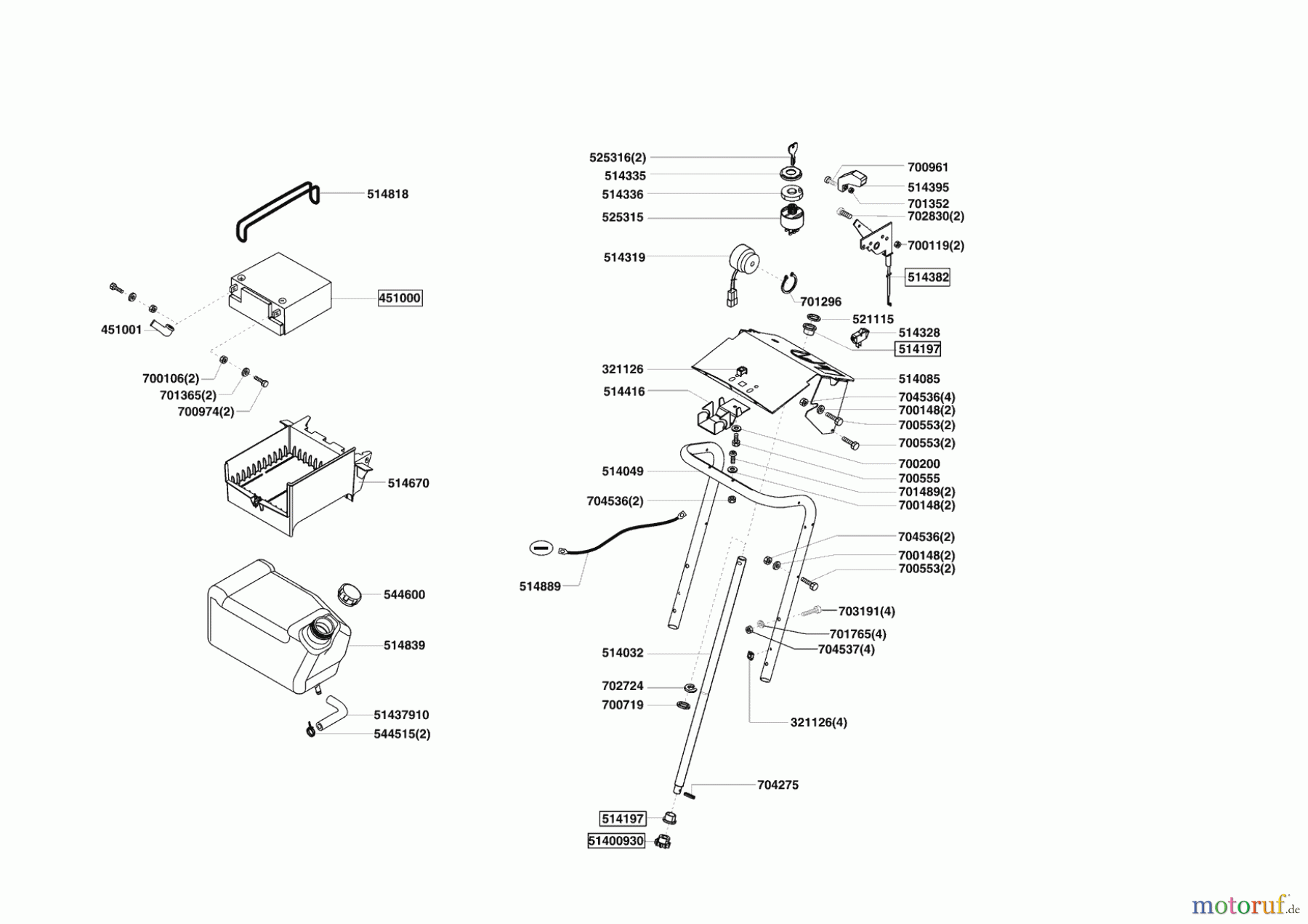 AL-KO Gartentechnik Rasentraktor T13-102 Lux HVC ab 10/2007 Seite 6