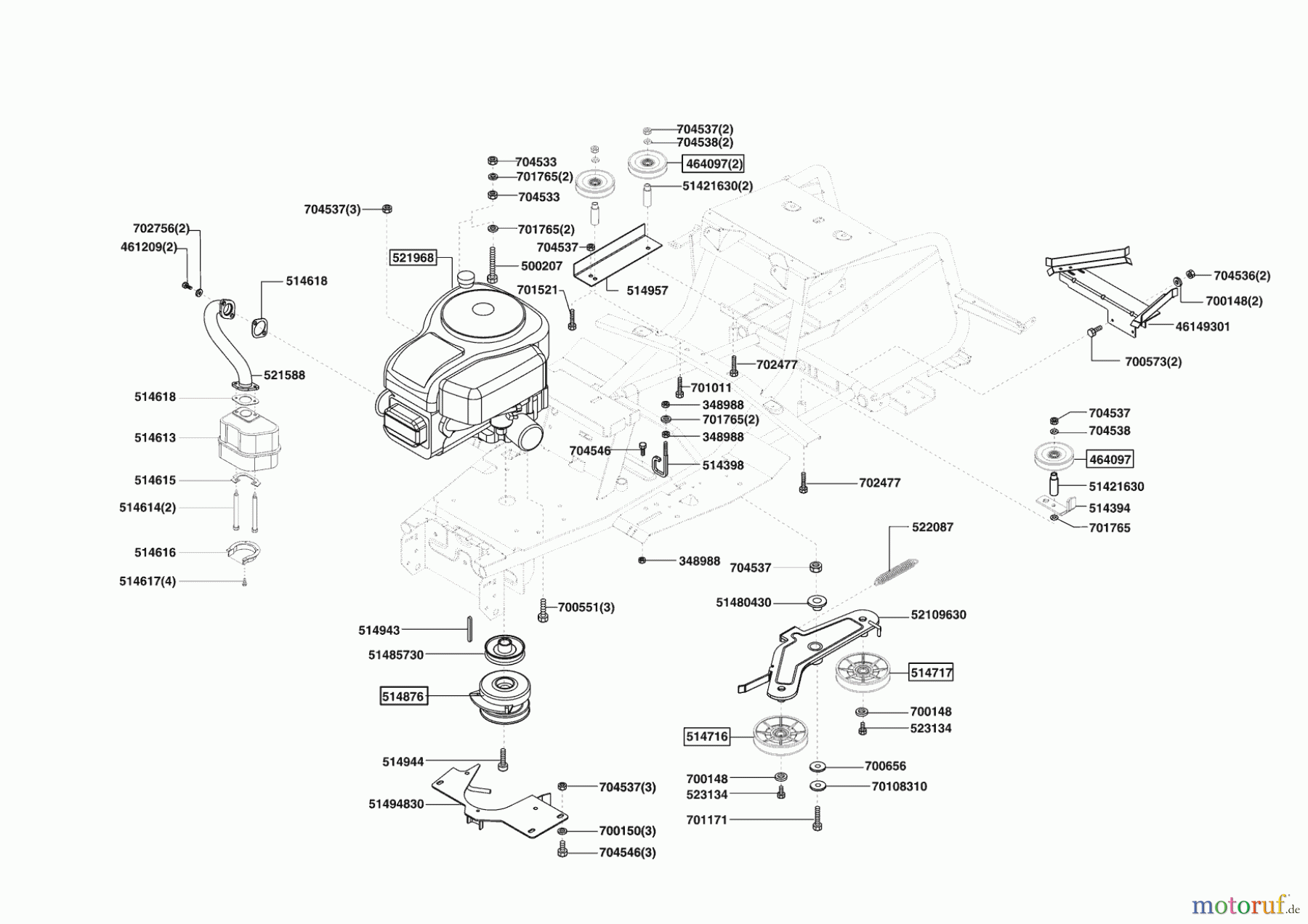 AL-KO Gartentechnik Rasentraktor RT 17-102 HD Hochfilzer Seite 4