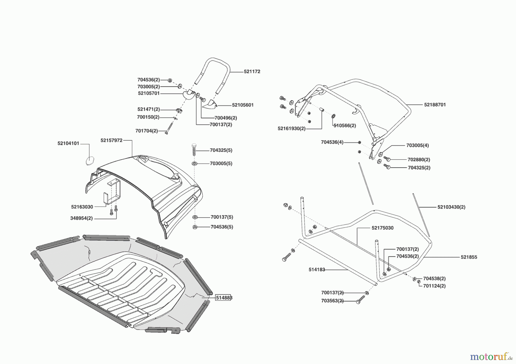 Concord Gartentechnik Rasentraktor T 18-102 HDE Masport ab 10/2007 Seite 7