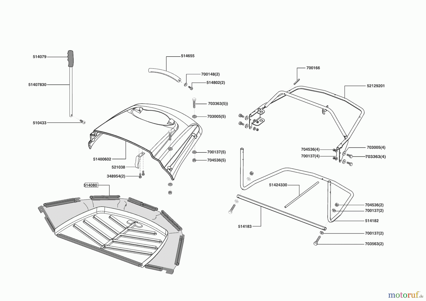 Powerline Gartentechnik Rasentraktor T 13-92 SP 10/2007 - 02/2009 Seite 7