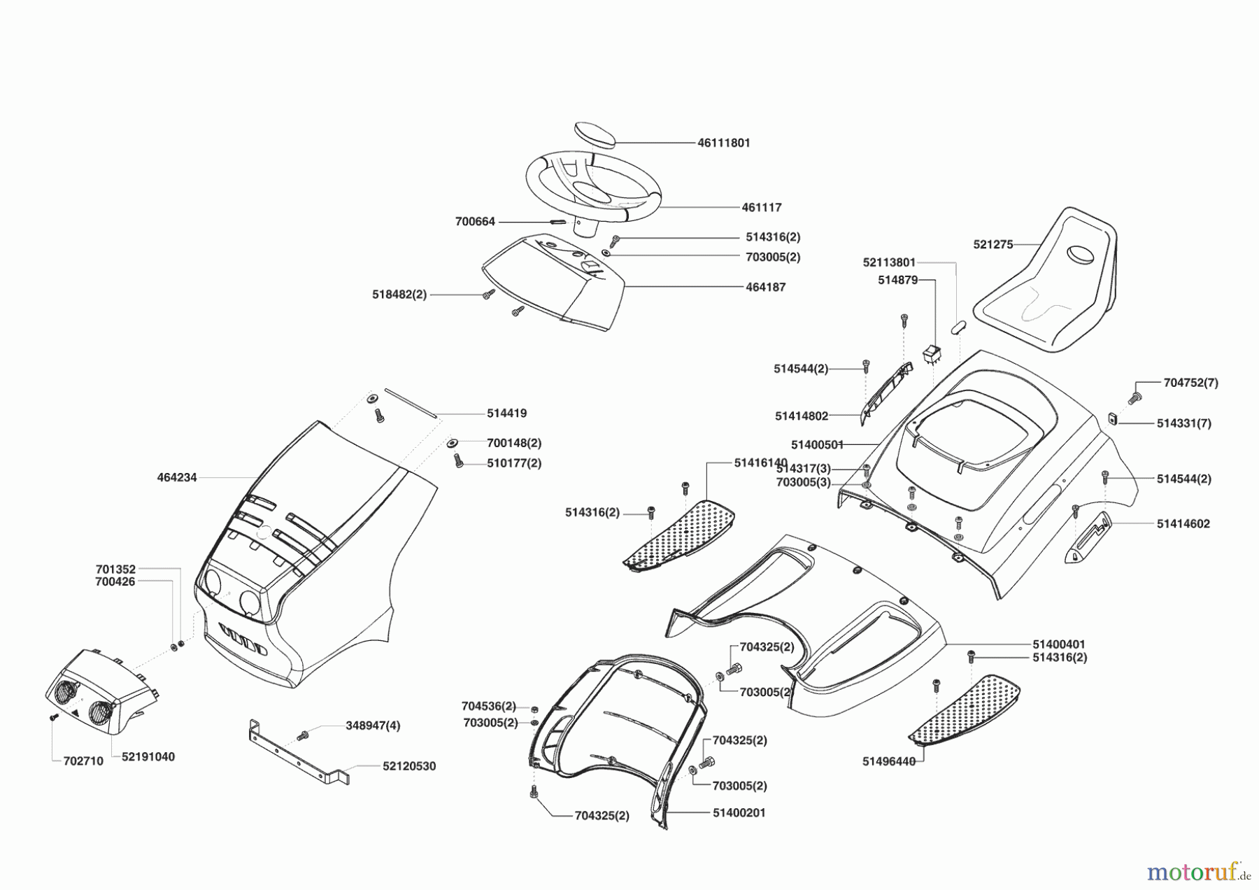  AL-KO Gartentechnik Rasentraktor COMFORT T 950 10/2007 - 09/2008 Seite 1