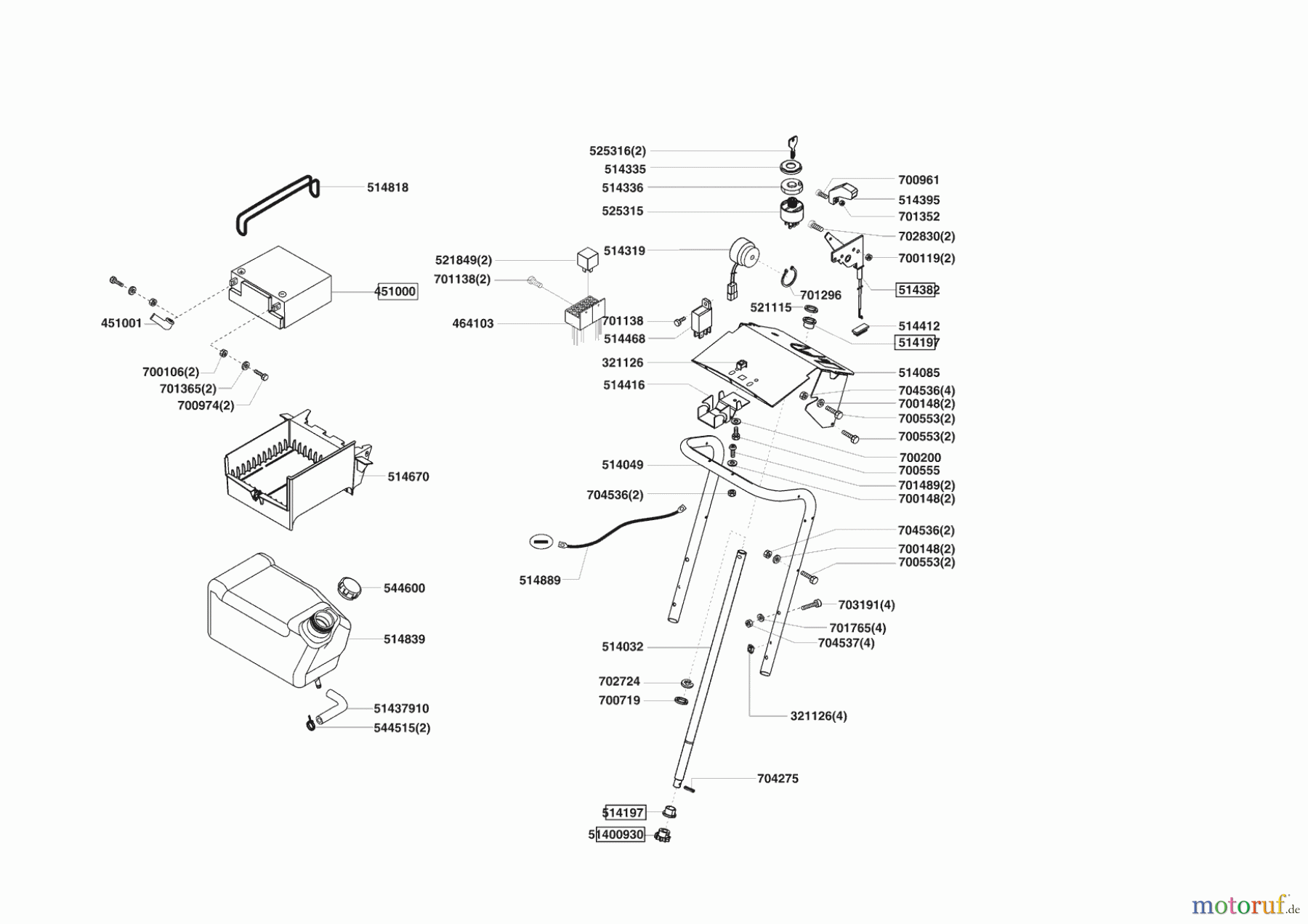  AL-KO Gartentechnik Rasentraktor COMFORT T 850 S 10/2007 - 11/2008 Seite 6