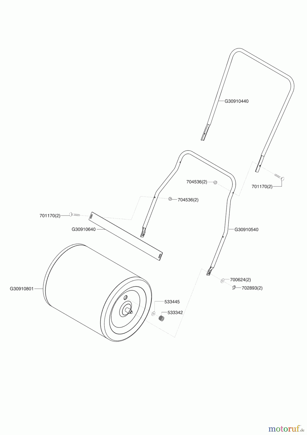 AL-KO Gartentechnik Gartenwalze GW 50 Seite 1