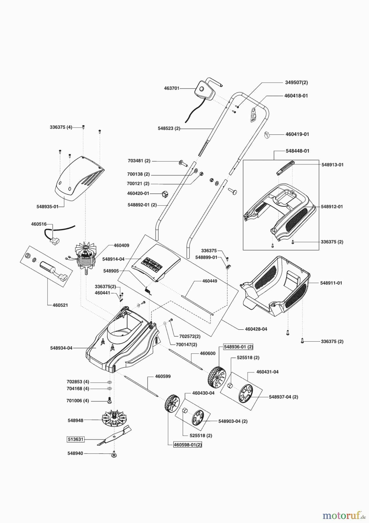 AL-KO Gartentechnik Elektrorasenmäher CLASSIC 3.8 E Seite 1