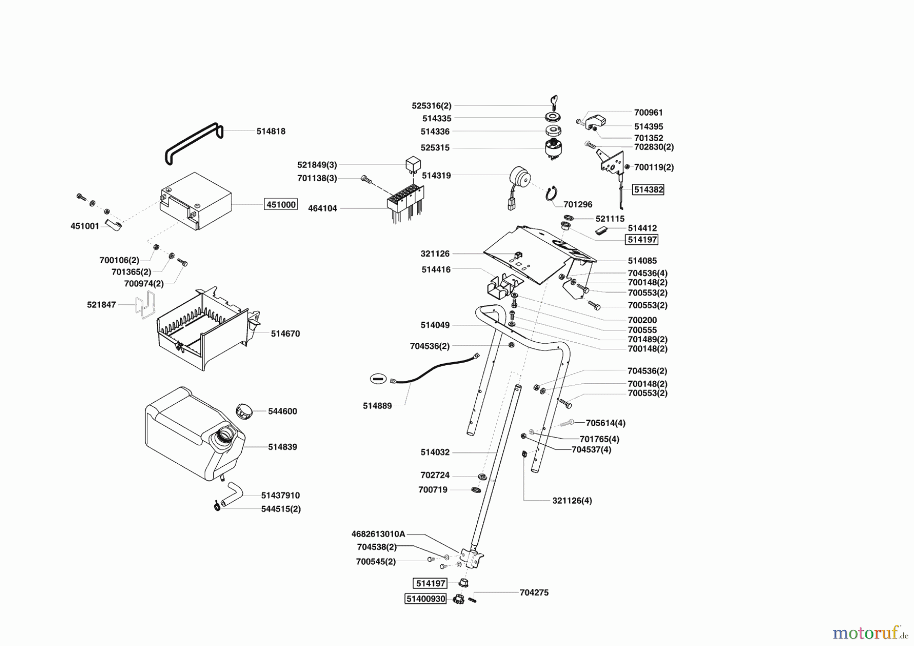  AL-KO Gartentechnik Rasentraktor T15-102 SPH-E 02/2008 - 11/2008 Seite 6
