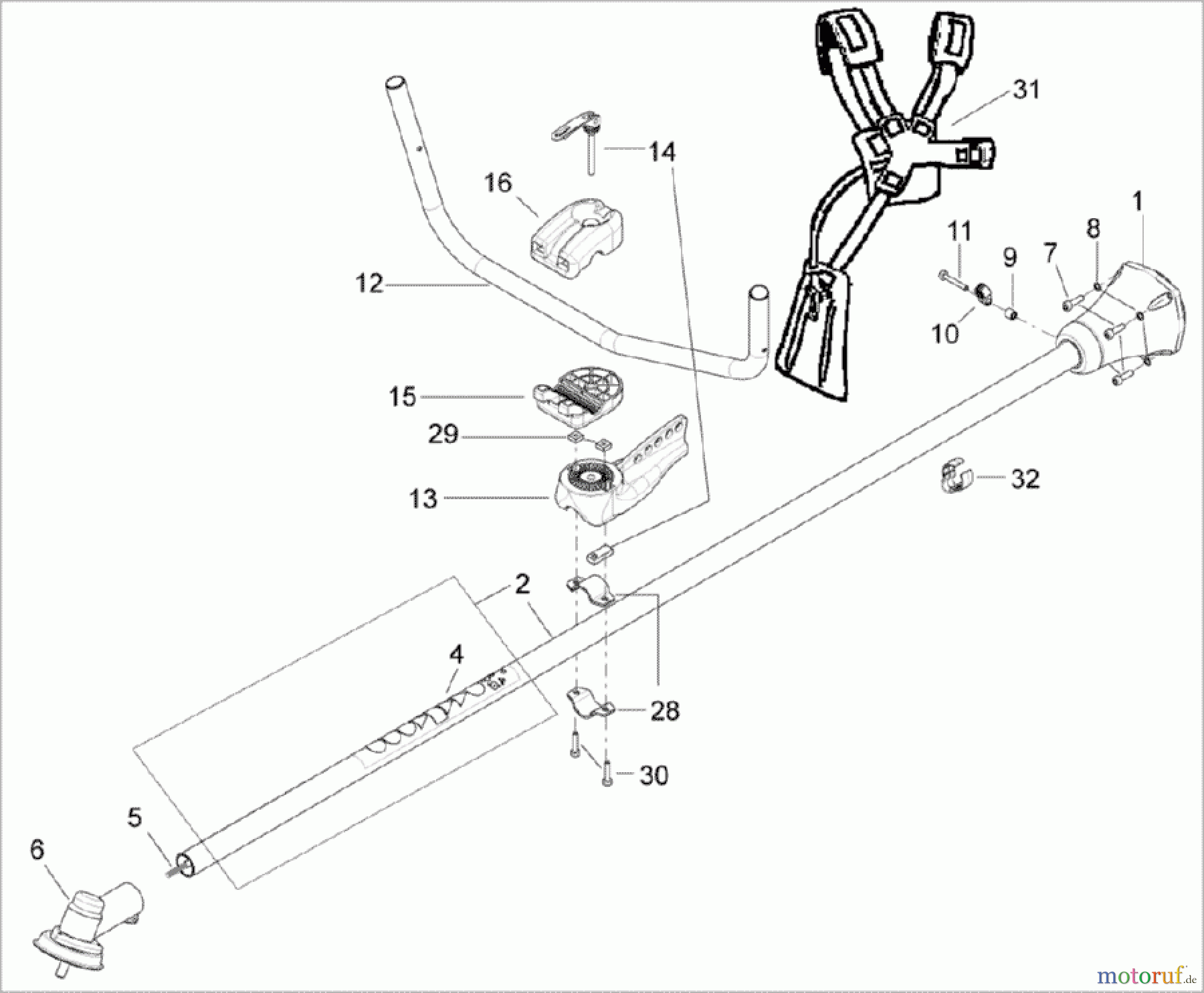  Solo by AL-KO Gartentechnik Motorsensen 135B ET 042008 Druck 9 135 750 04/2008 [SN: ET 042008 Druck 9 135 750] Seite 10
