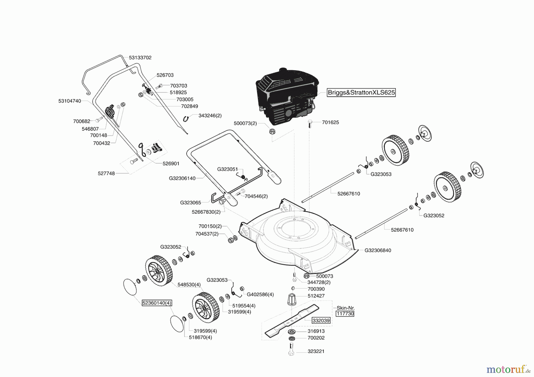 AL-KO Gartentechnik Mulchmäher SILVER 4.6 BIO Seite 1