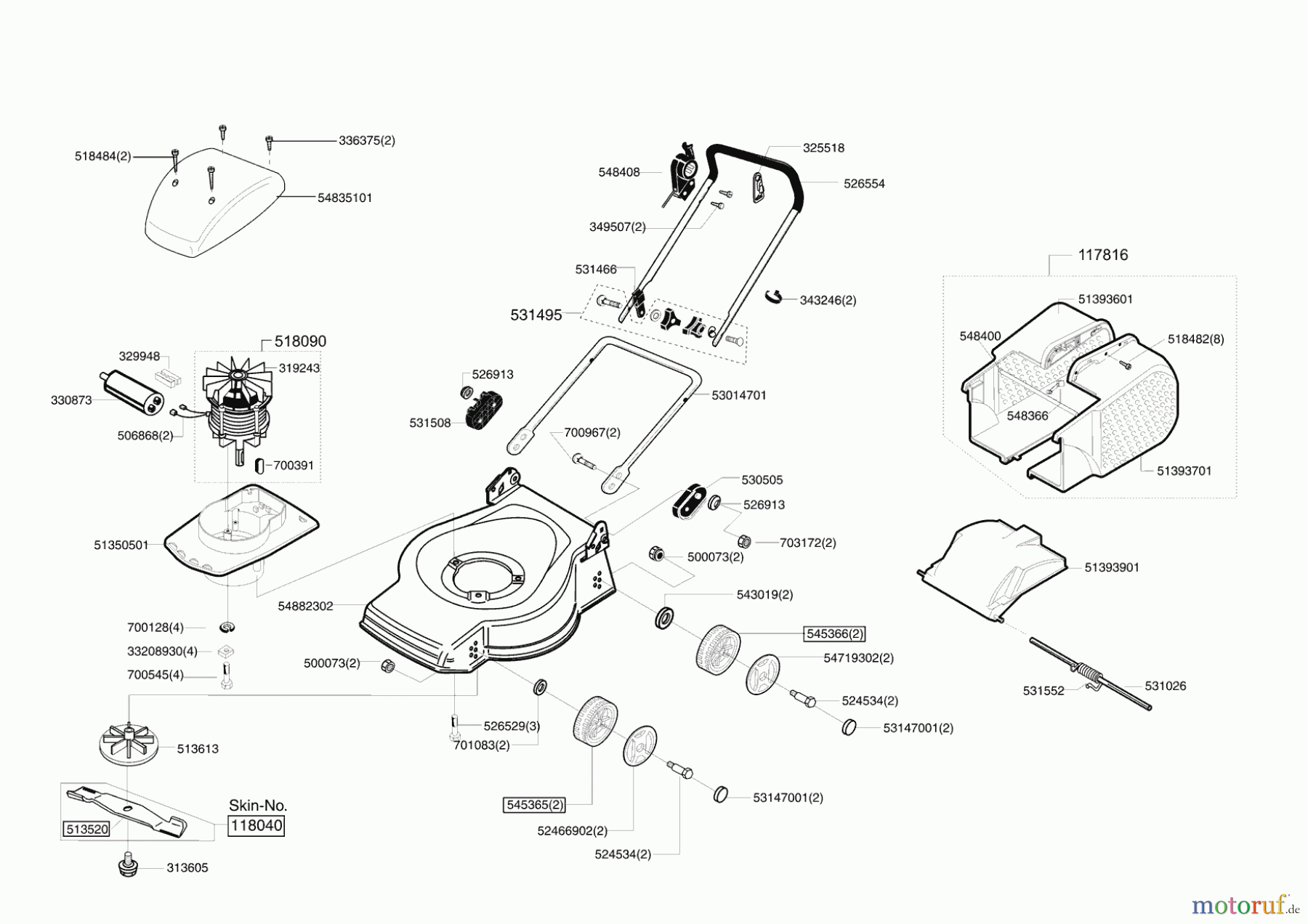 GardensBest Gartentechnik Elektrorasenmäher 46 E 04/2008 - 01/2010 Seite 1