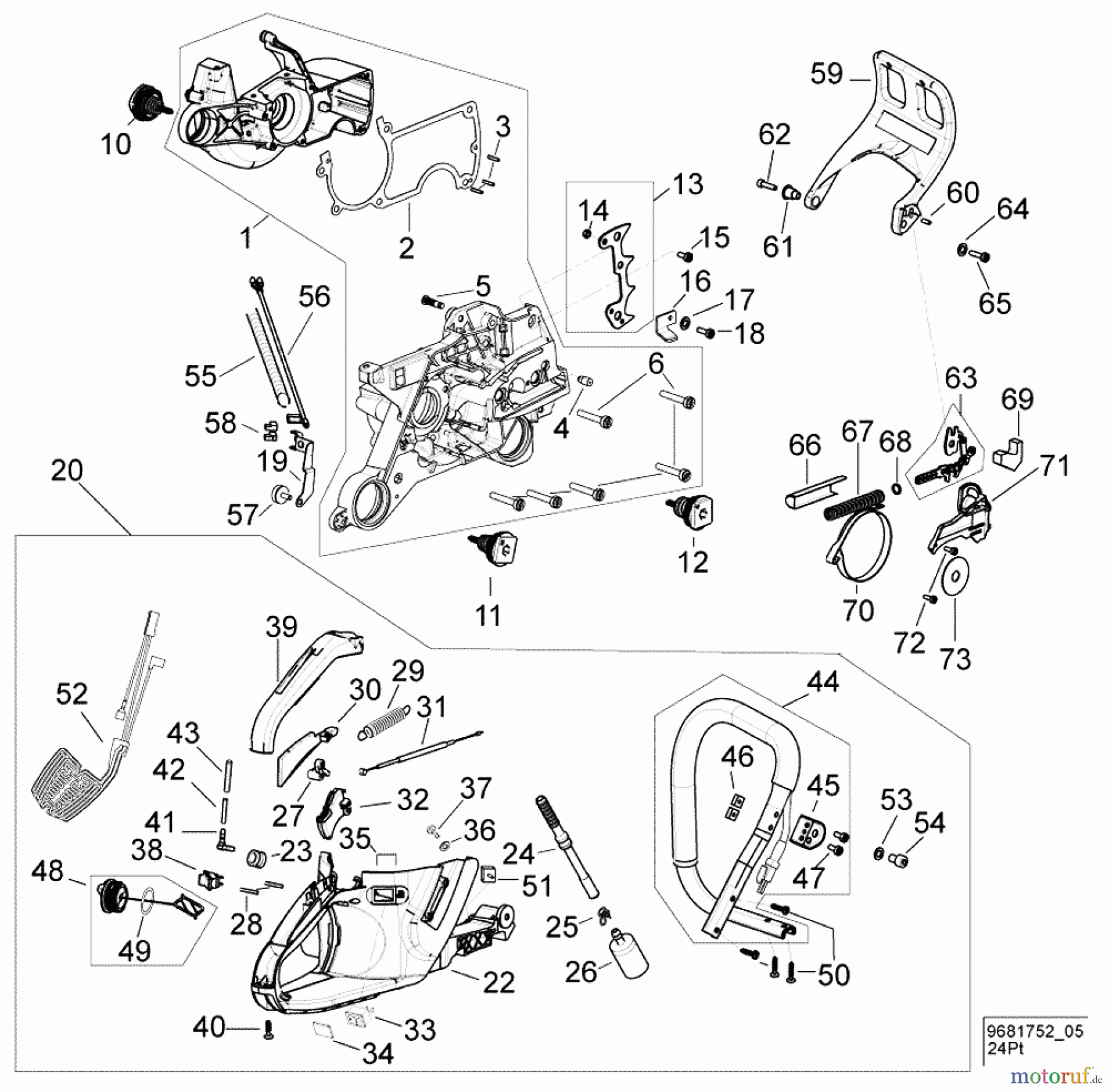  Solo by AL-KO Gartentechnik Kettensägen 681H ET 062008 Druck 9 681 752 06/2008 [SN: ET 062008 Druck 9 681 752] Seite 5