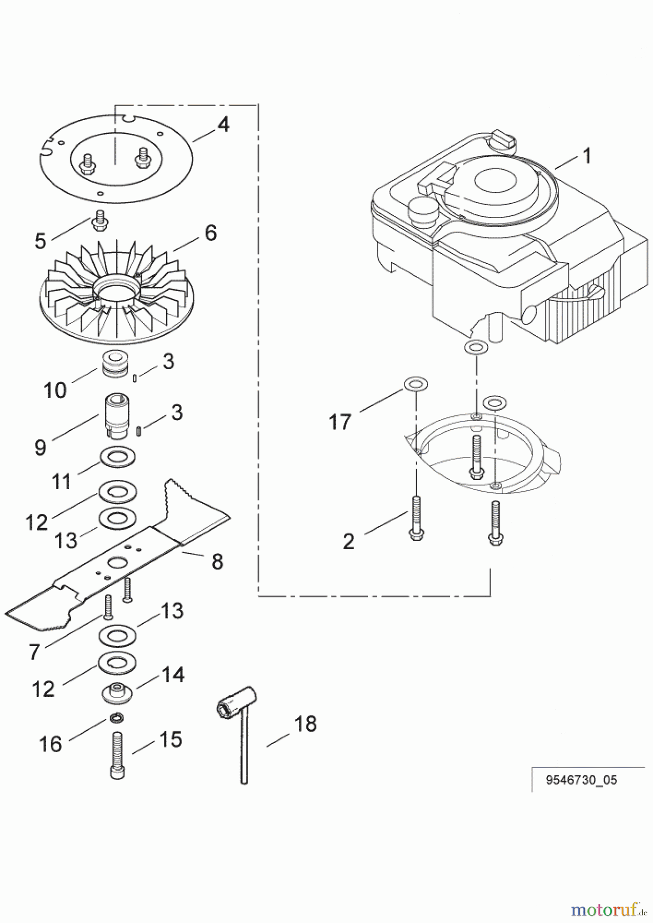  Solo by AL-KO Gartentechnik Benzinrasenmäher 546RS    2007 - ET 072008 Druck 9 546 750 07/2008 [SN: ET 072008 Druck 9 546 750] - 01/2014 Seite 5