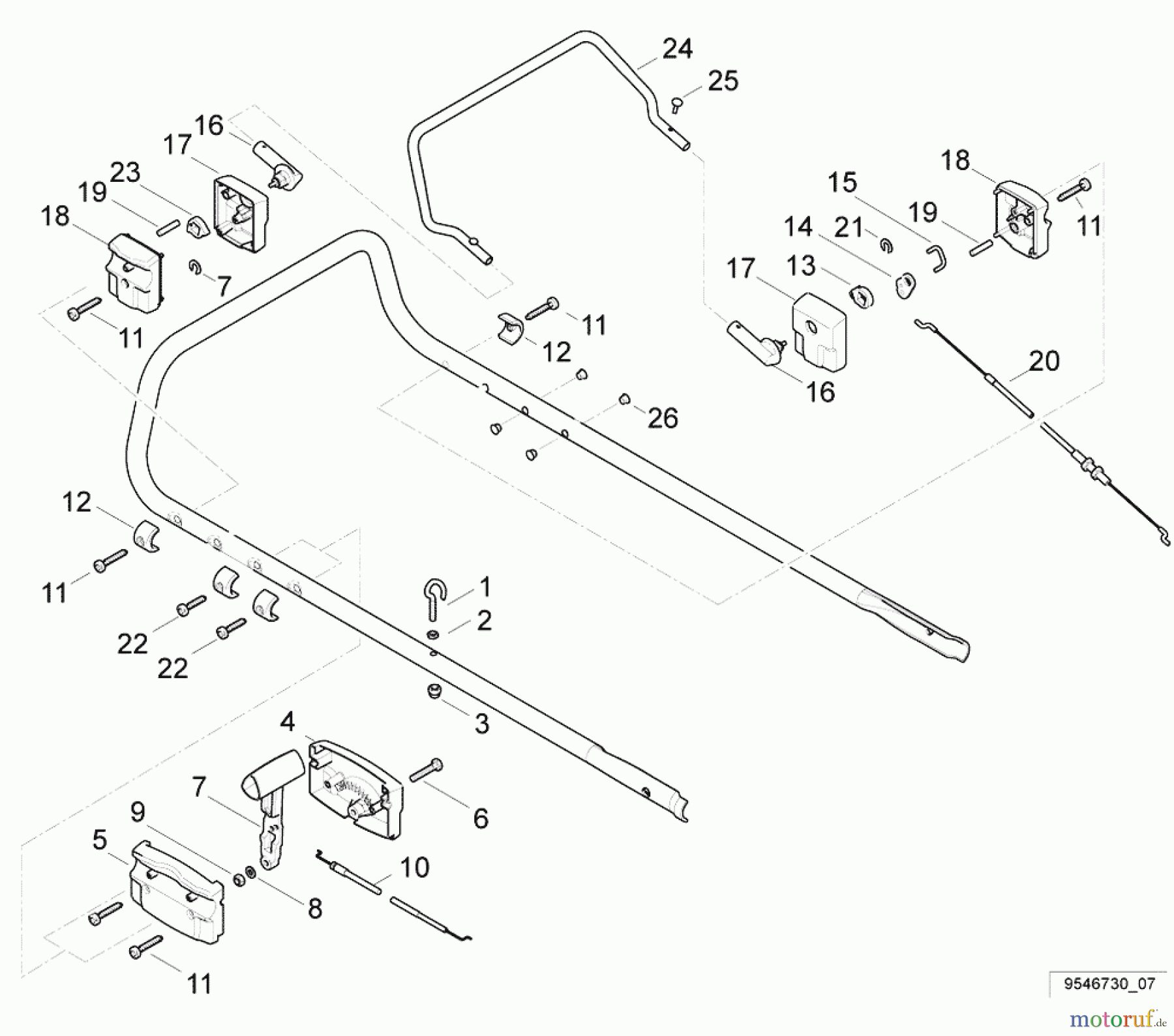  Solo by AL-KO Gartentechnik Benzinrasenmäher 546RS    2007 - ET 072008 Druck 9 546 750 07/2008 [SN: ET 072008 Druck 9 546 750] - 01/2014 Seite 7