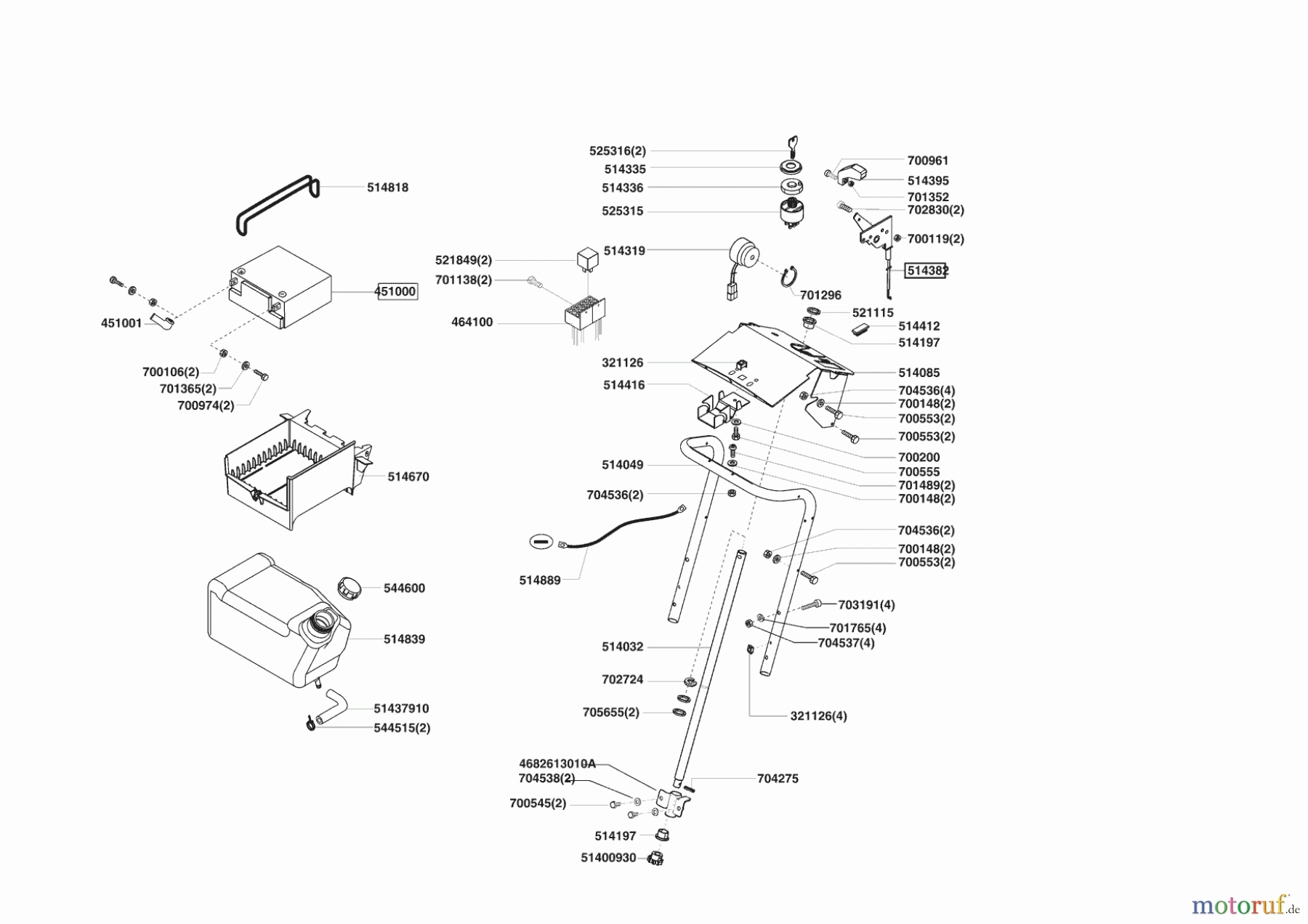  AL-KO Gartentechnik Rasentraktor COMFORT T 950 09/2008 - 02/2009 Seite 6
