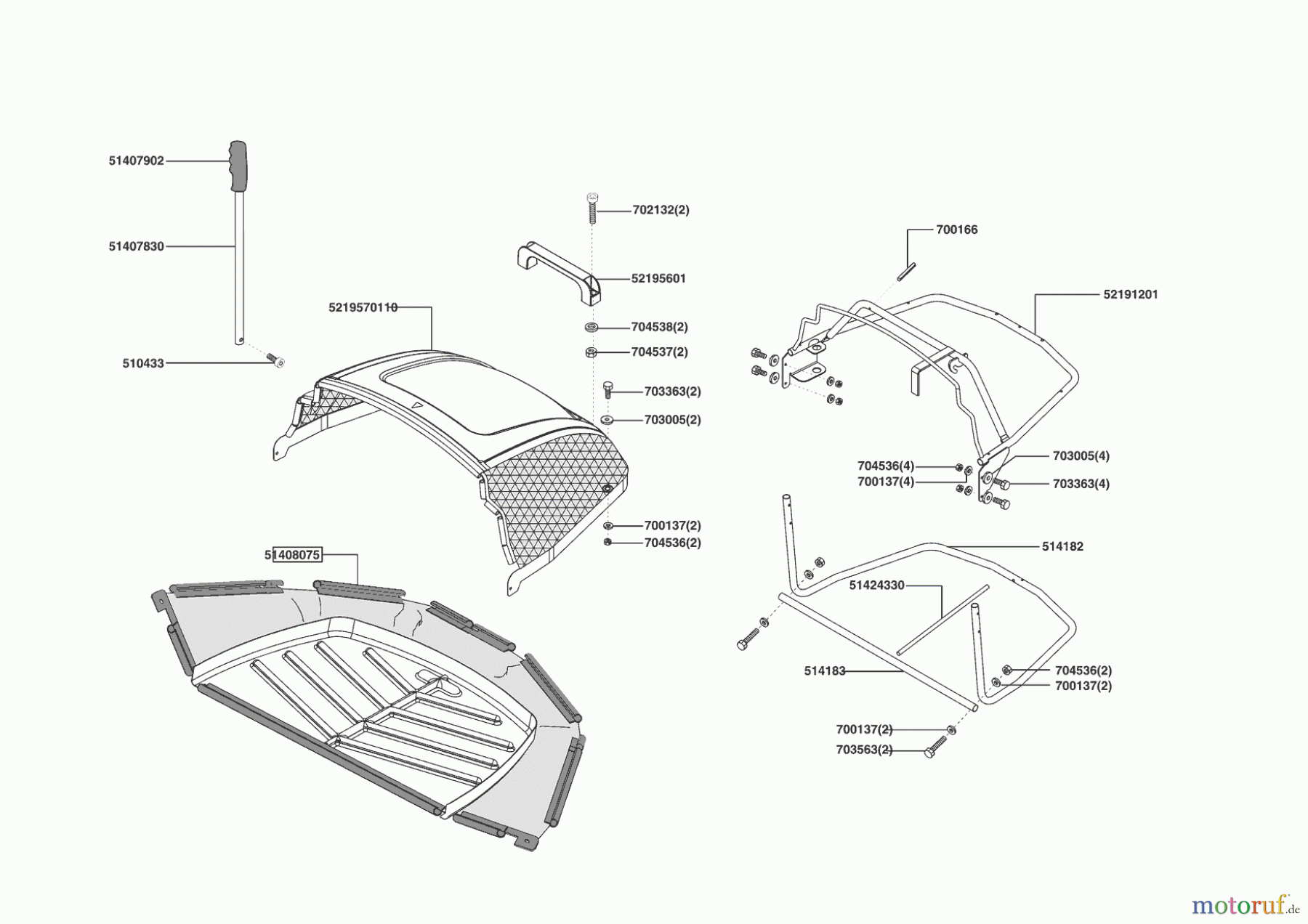  AL-KO Gartentechnik Rasentraktor COMFORT T 950 09/2008 - 02/2009 Seite 7