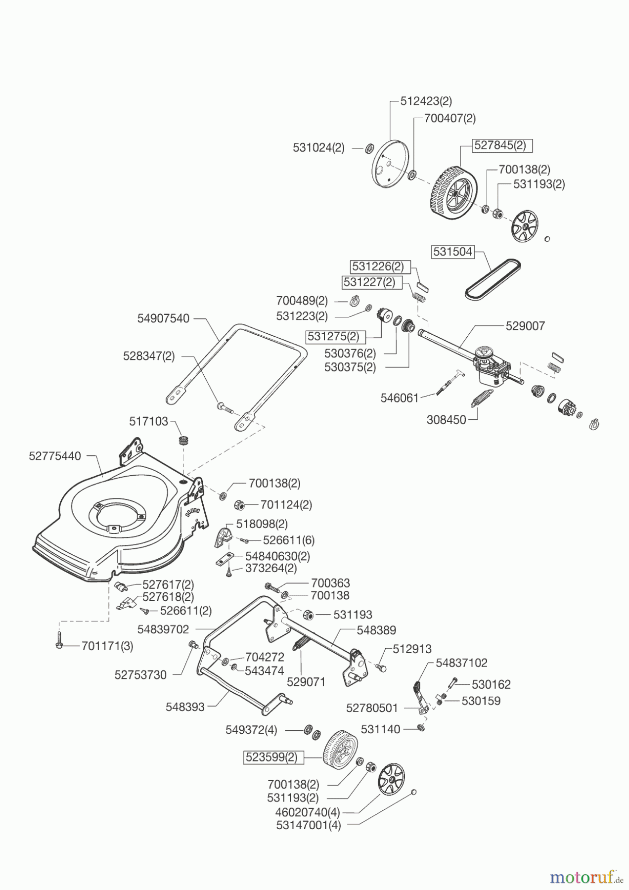 GARDENLINE Gartentechnik Benzinrasenmäher Plus 3R Hofer 10/2008 Seite 2
