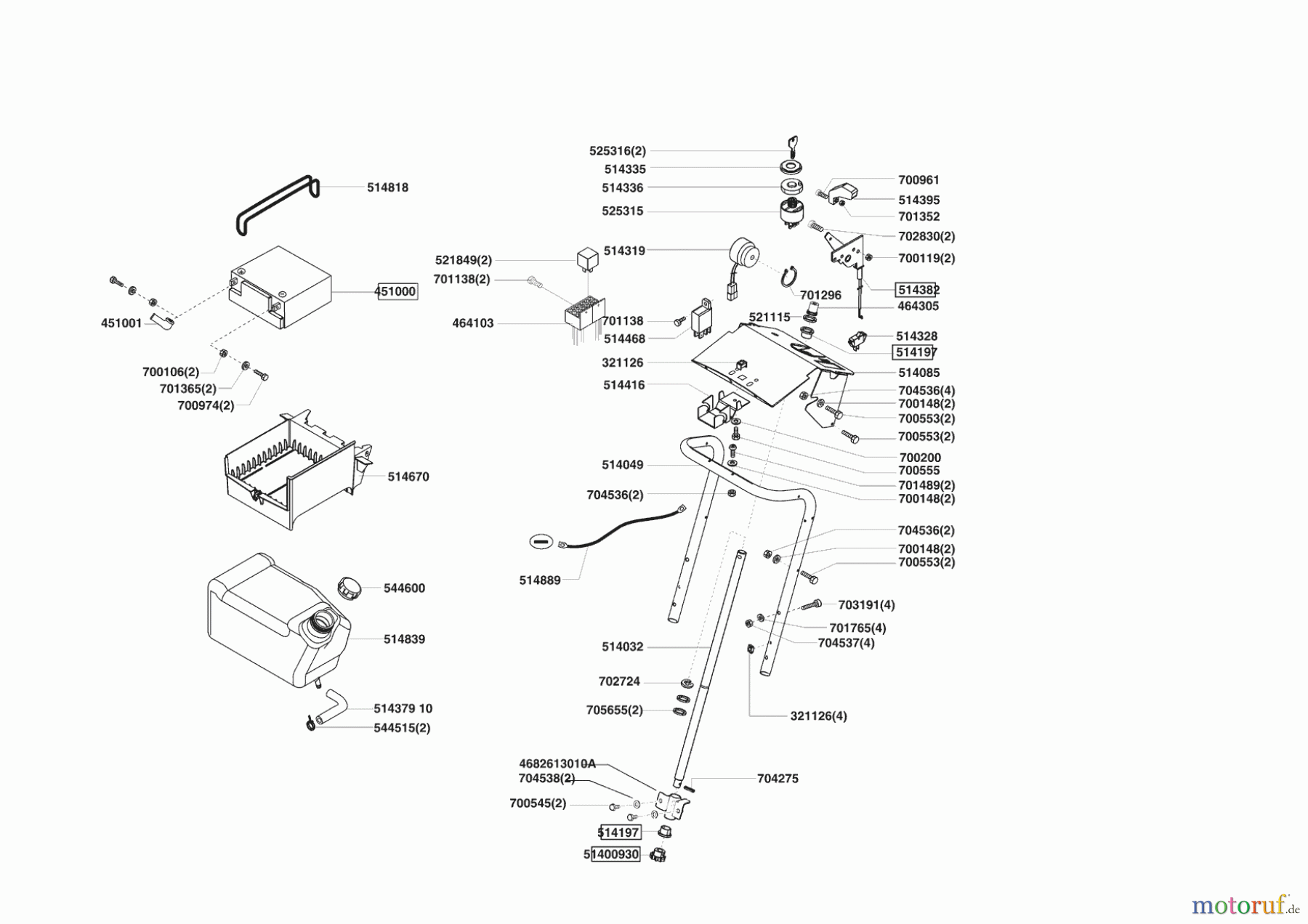Powerline Gartentechnik Rasentraktor T 13-82 HD 11/2008 - 01/2009 Seite 6