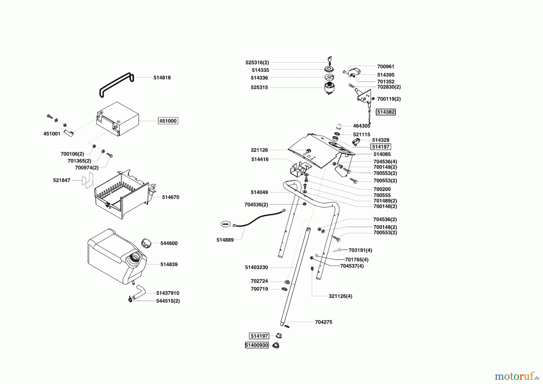 AL-KO Gartentechnik Rasentraktor T 13-102 S Bio-Combi ab 11/2008 Seite 6