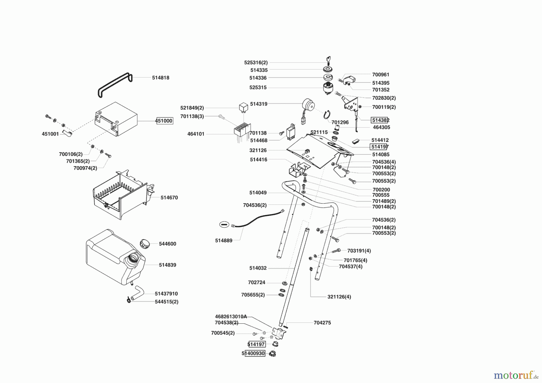  Powerline Gartentechnik Rasentraktor T 13-82 SP-H 11/2008 - 02/2009 Seite 6