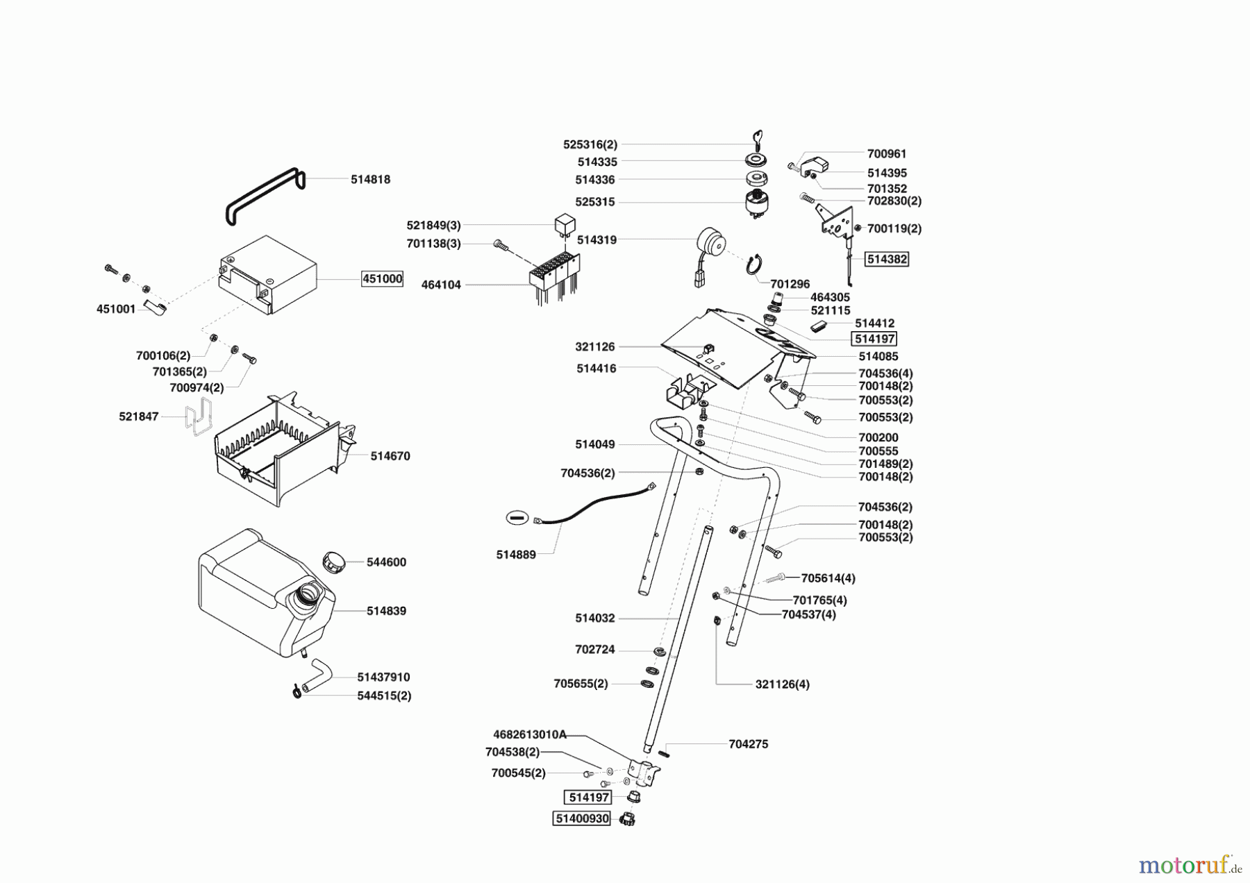 AL-KO Gartentechnik Rasentraktor T 15-102 SPH-E 11/2008 - 03/2009 Seite 8