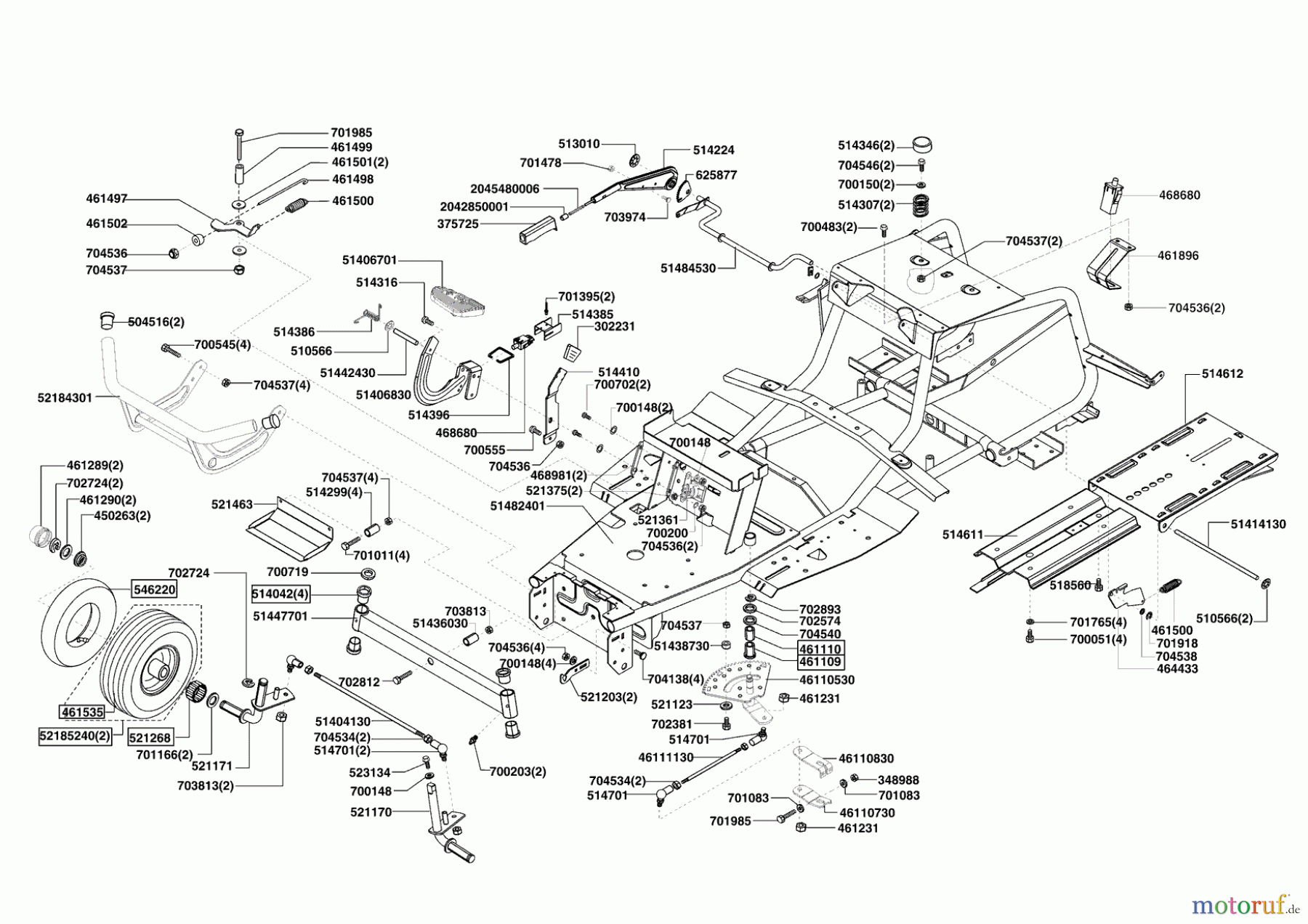AL-KO Gartentechnik Rasentraktor T13-102 Lux HVC 11/2008 - 02/2009 Seite 2