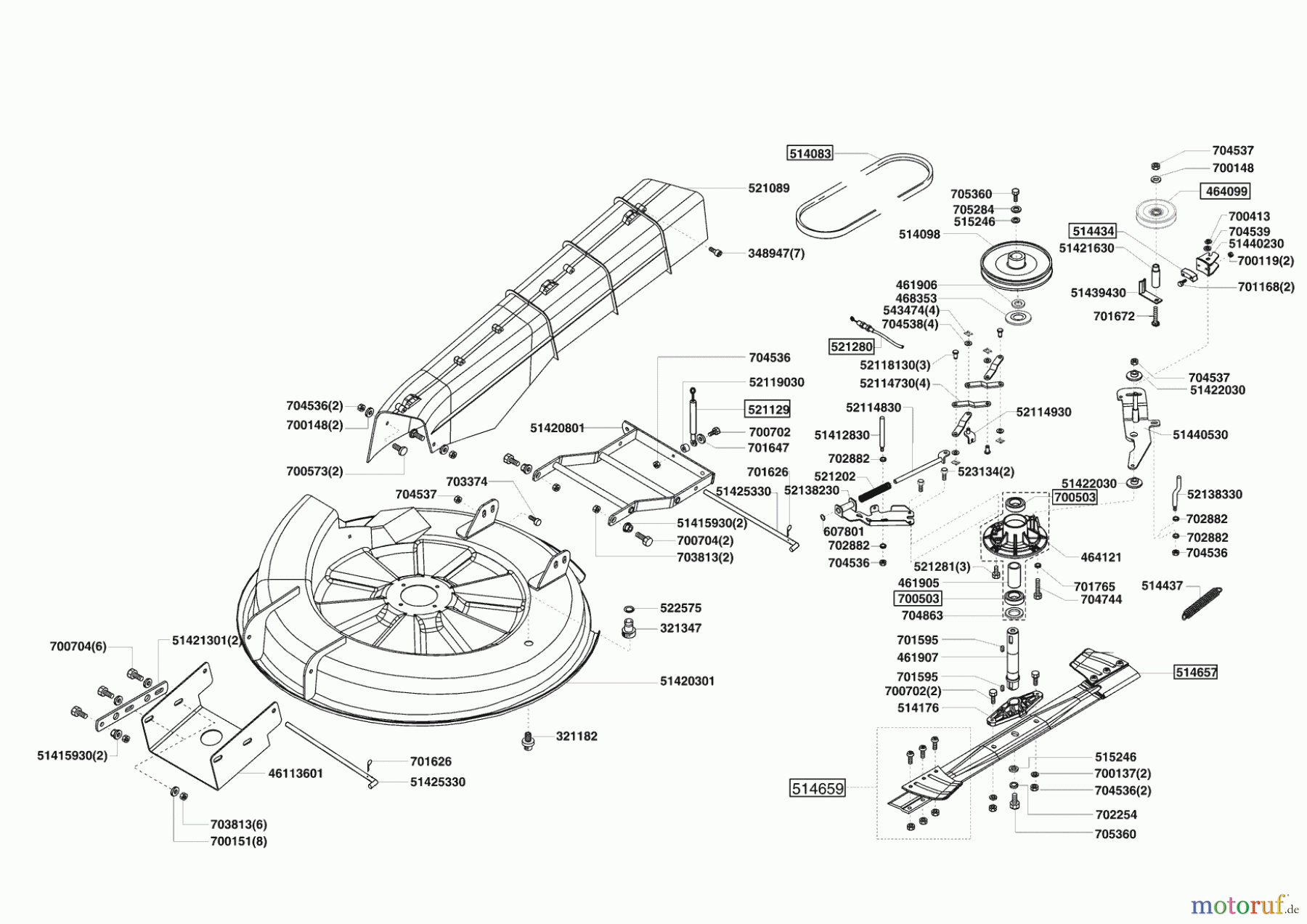 AL-KO Gartentechnik Rasentraktor T13-74 LUX HVC 11/2008 - 03/2009 Seite 5