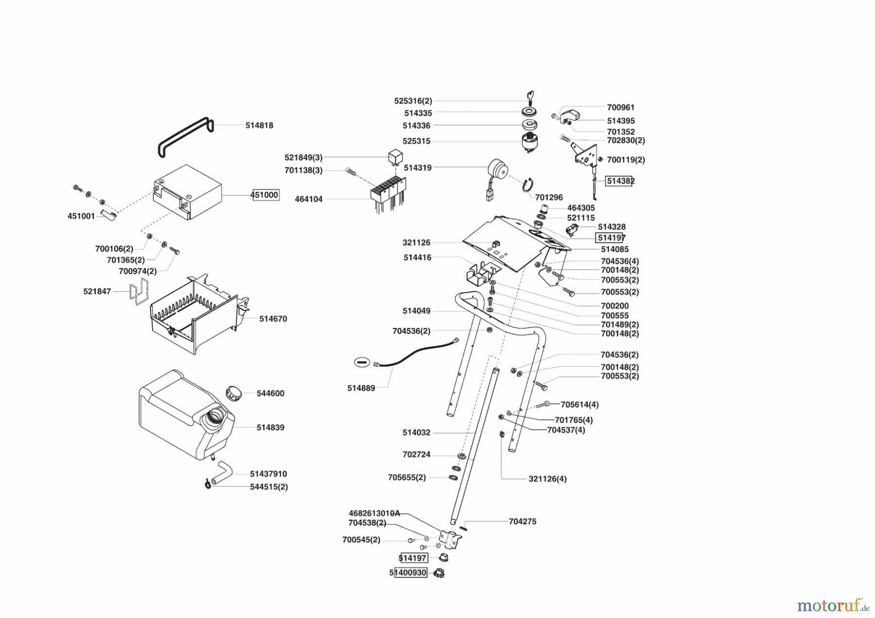 Powerline Gartentechnik Rasentraktor T 15-92 HDE 12/2008 - 03/2009 Seite 8