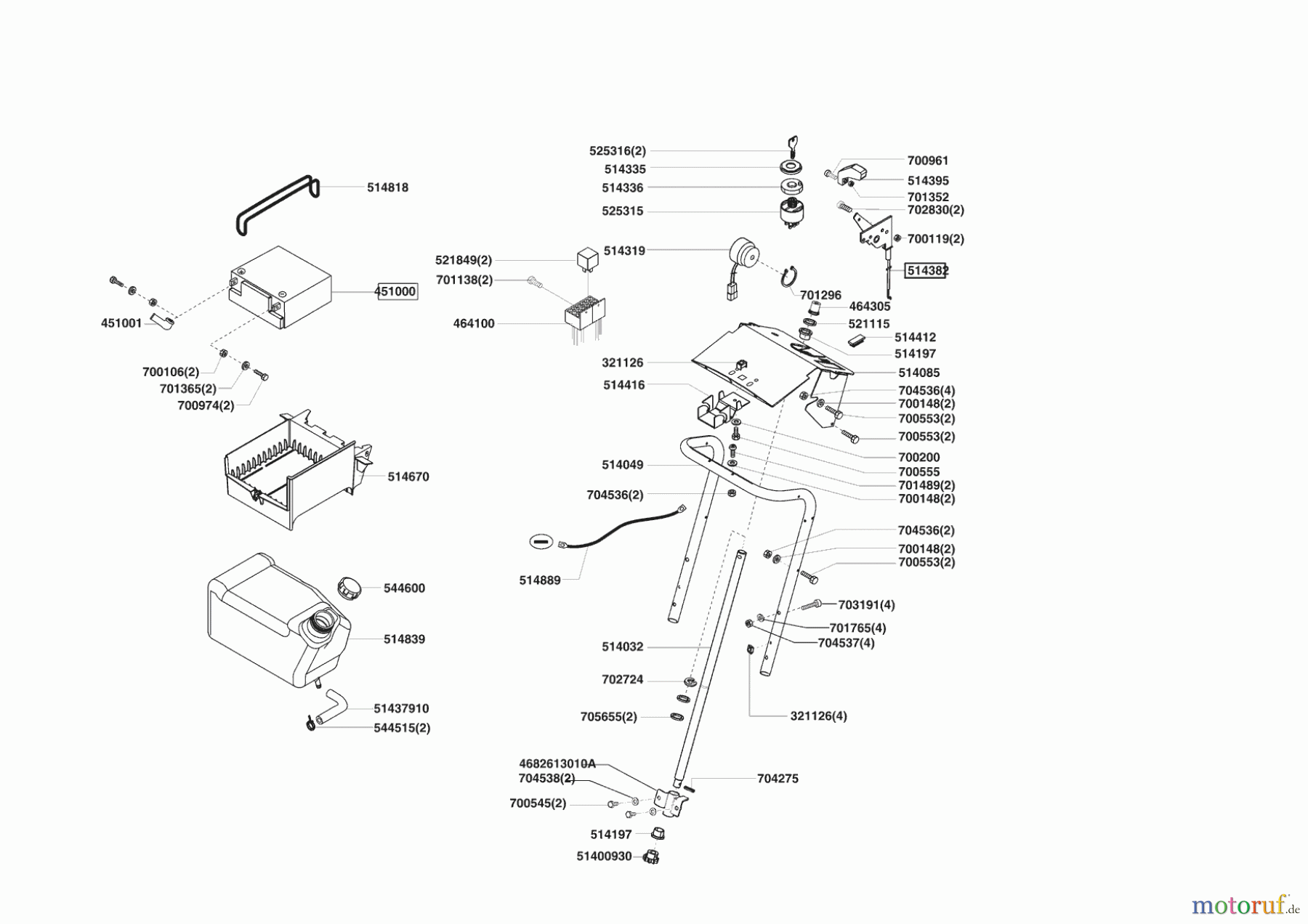AL-KO Gartentechnik Rasentraktor Comfort T 1000 HD (F) 12/2008 - 03/2009 Seite 8
