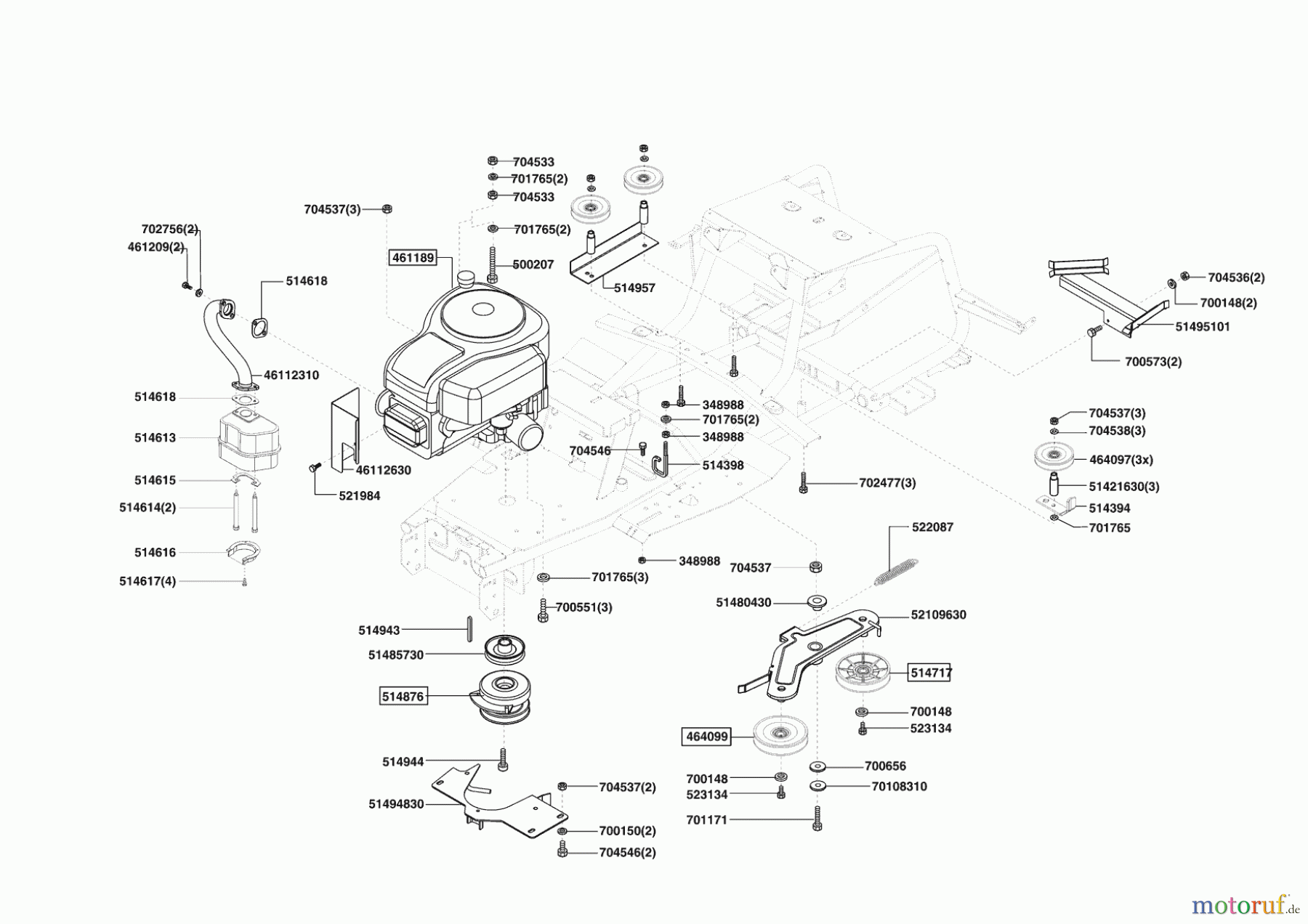  AL-KO Gartentechnik Rasentraktor COMFORT T 950 02/2009 - 01/2010 Seite 4