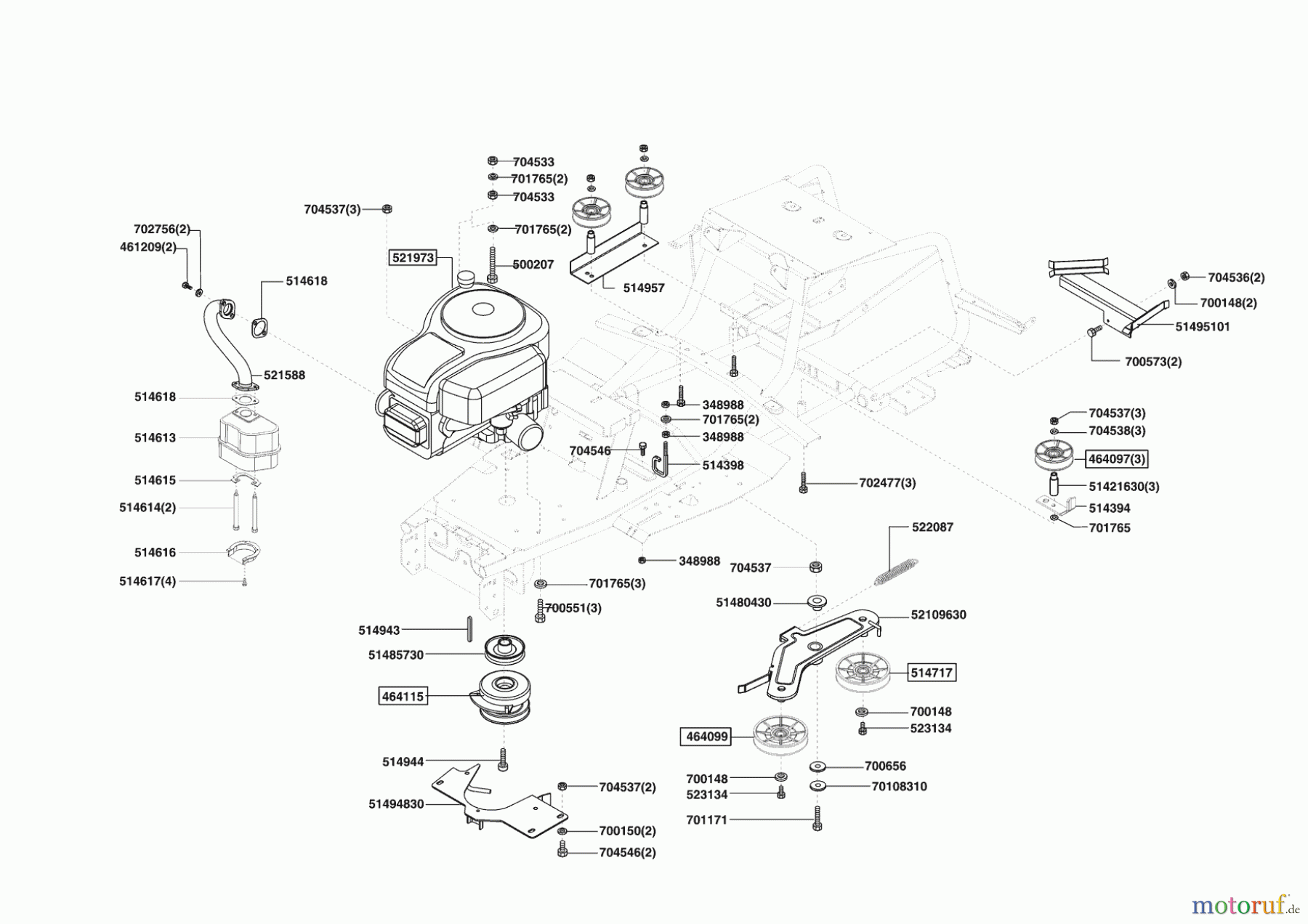 AL-KO Gartentechnik Rasentraktor T 1000 COMFORT ab 02/2009 Seite 4