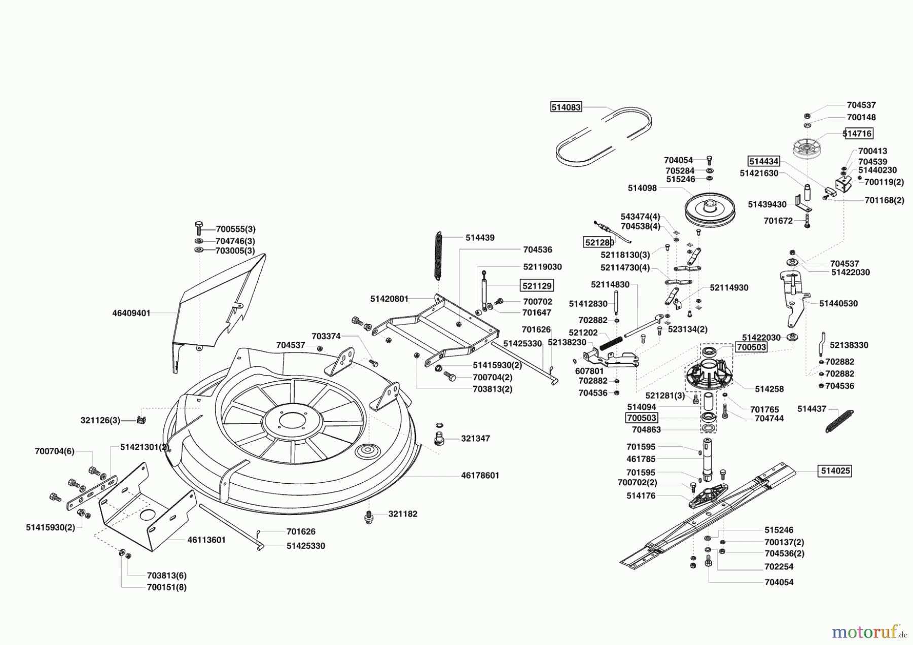 AL-KO Gartentechnik Rasentraktor COMFORT 850 S 03/2009 - 07/2012 Seite 5