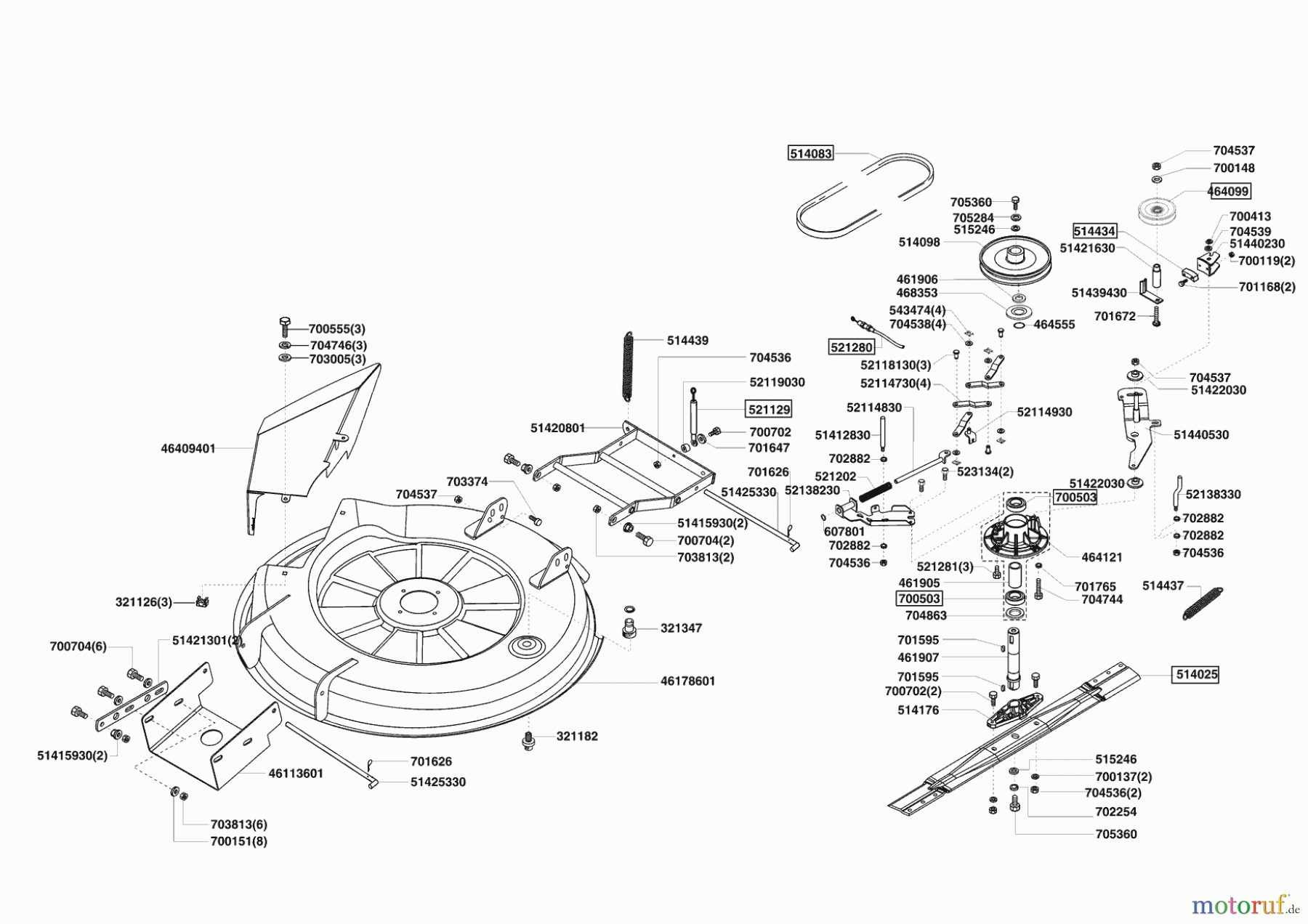 AL-KO Gartentechnik Rasentraktor COMFORT T 850 S 03/2009 - 02/2011 Seite 5