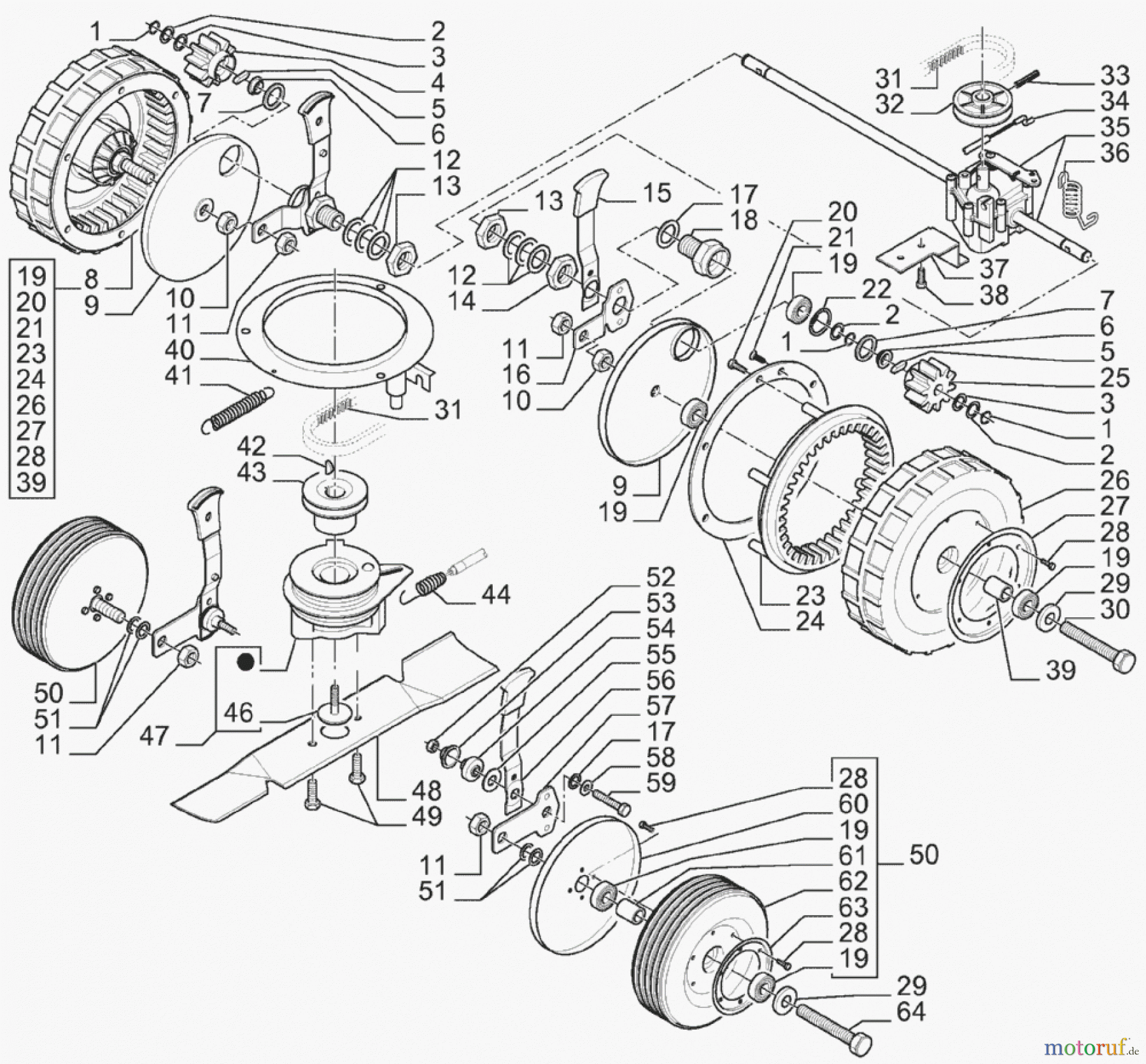  Solo by AL-KO Gartentechnik Benzinrasenmäher 553 SLI-BBC ET 052009  Druck 9 553 740 05/2009 [SN: ET 052009  Druck 9 553 740] Seite 1