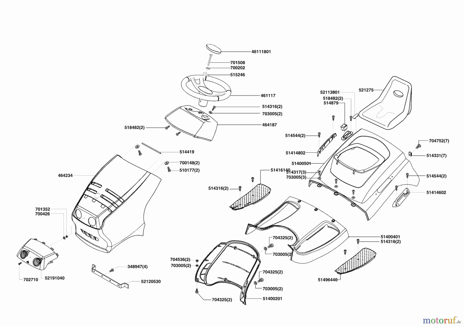 AL-KO Gartentechnik Rasentraktor COMFORT T 950 01/2010 - 12/2011 Seite 1
