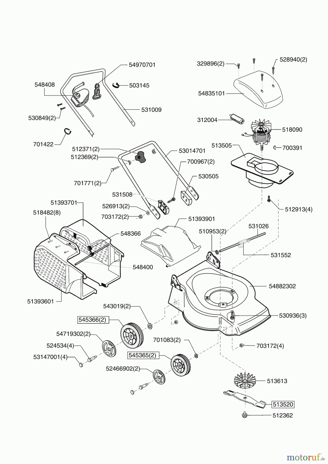 GardensBest Gartentechnik Elektrorasenmäher 46 E ab 01/2010 Seite 1