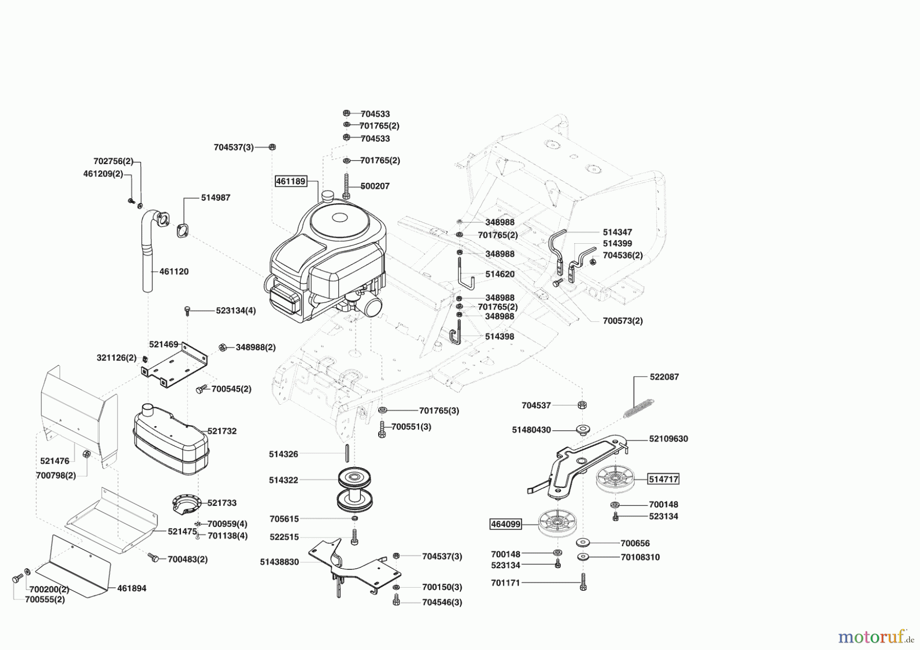 Powerline Gartentechnik Rasentraktor T13-82 Edition 01/2010 - 02/2011 Seite 4