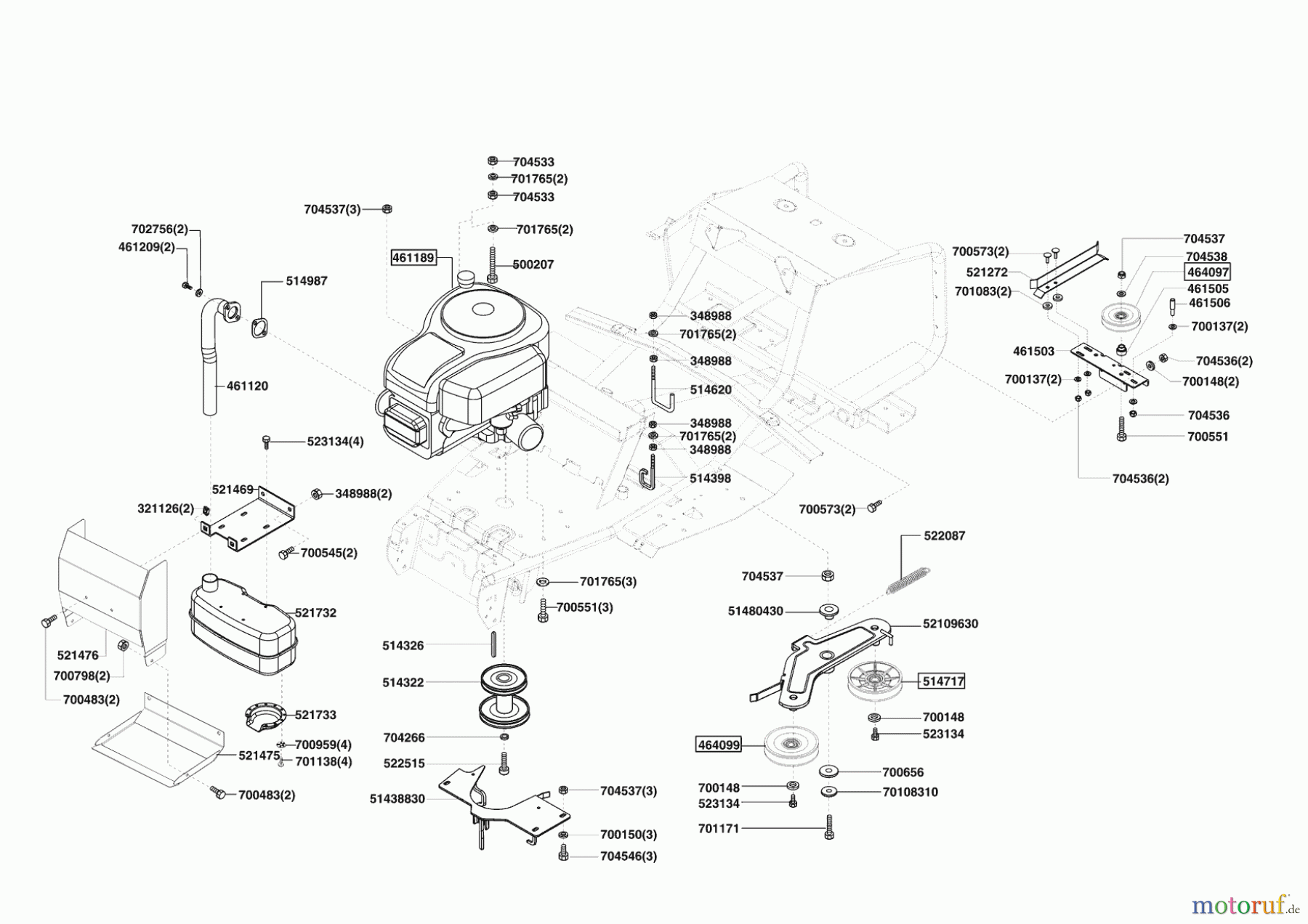 Powerline Gartentechnik Rasentraktor T13-82 HD Edition 01/2010 - 11/2010 Seite 5