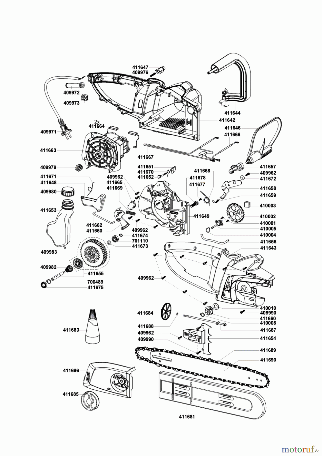 AL-KO Gartentechnik Kettensägen KE 2200-40 Spezial Seite 1