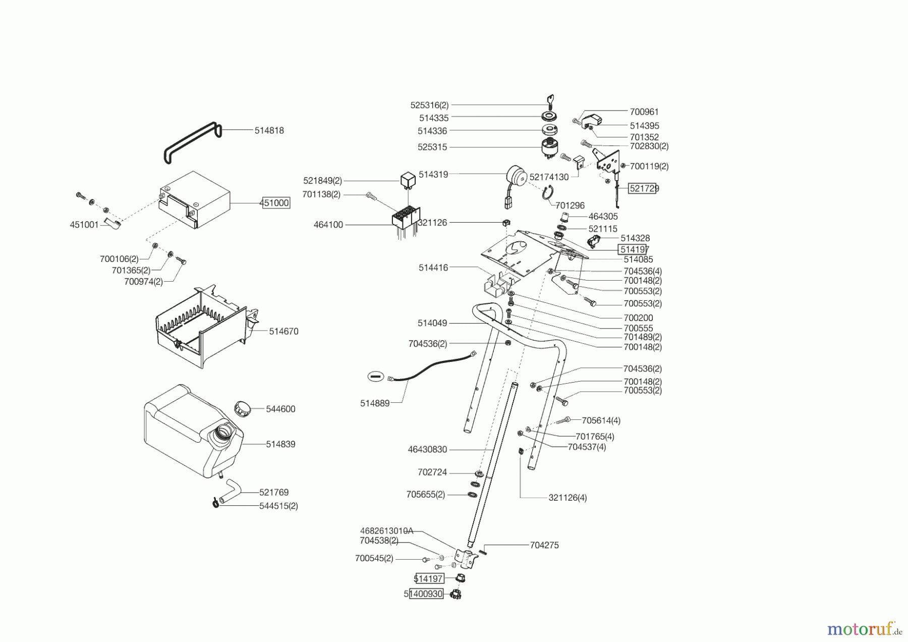  Powerline Gartentechnik Rasentraktor T 20-102 HD II Seite 6