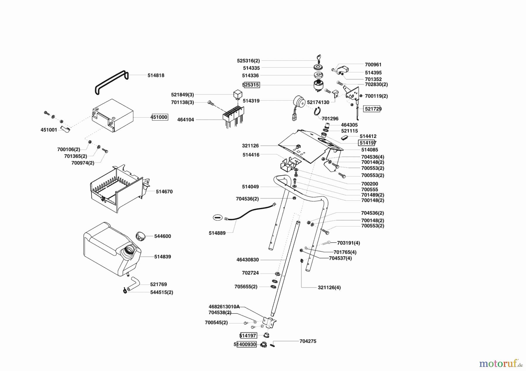 Powerline Gartentechnik Rasentraktor T16-102 HDE EDITION ab 11/2010 Seite 6