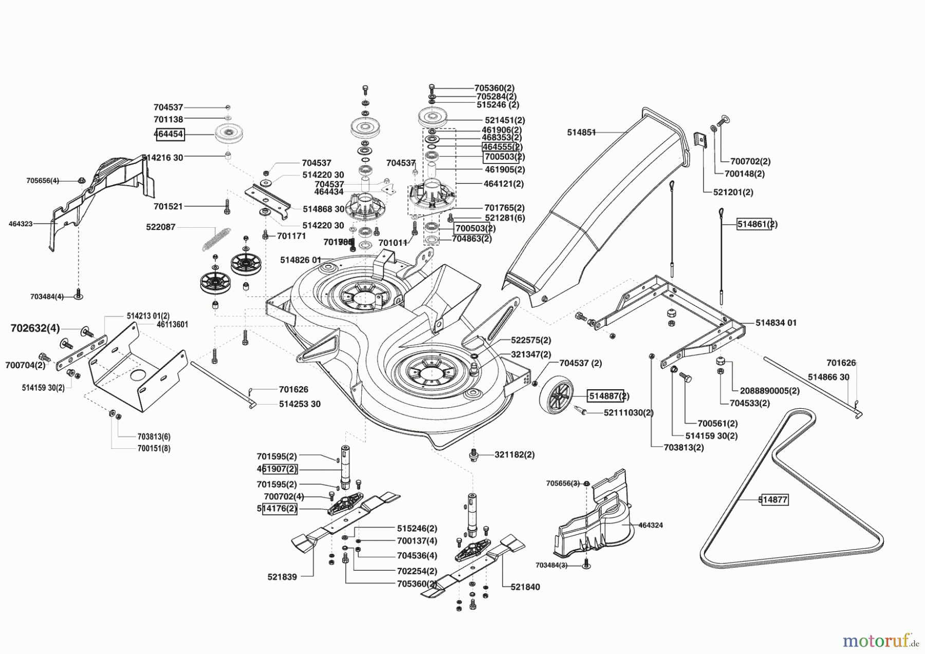 Powerline Gartentechnik Rasentraktor T 14-102 HD Edition 01/2011 Seite 5