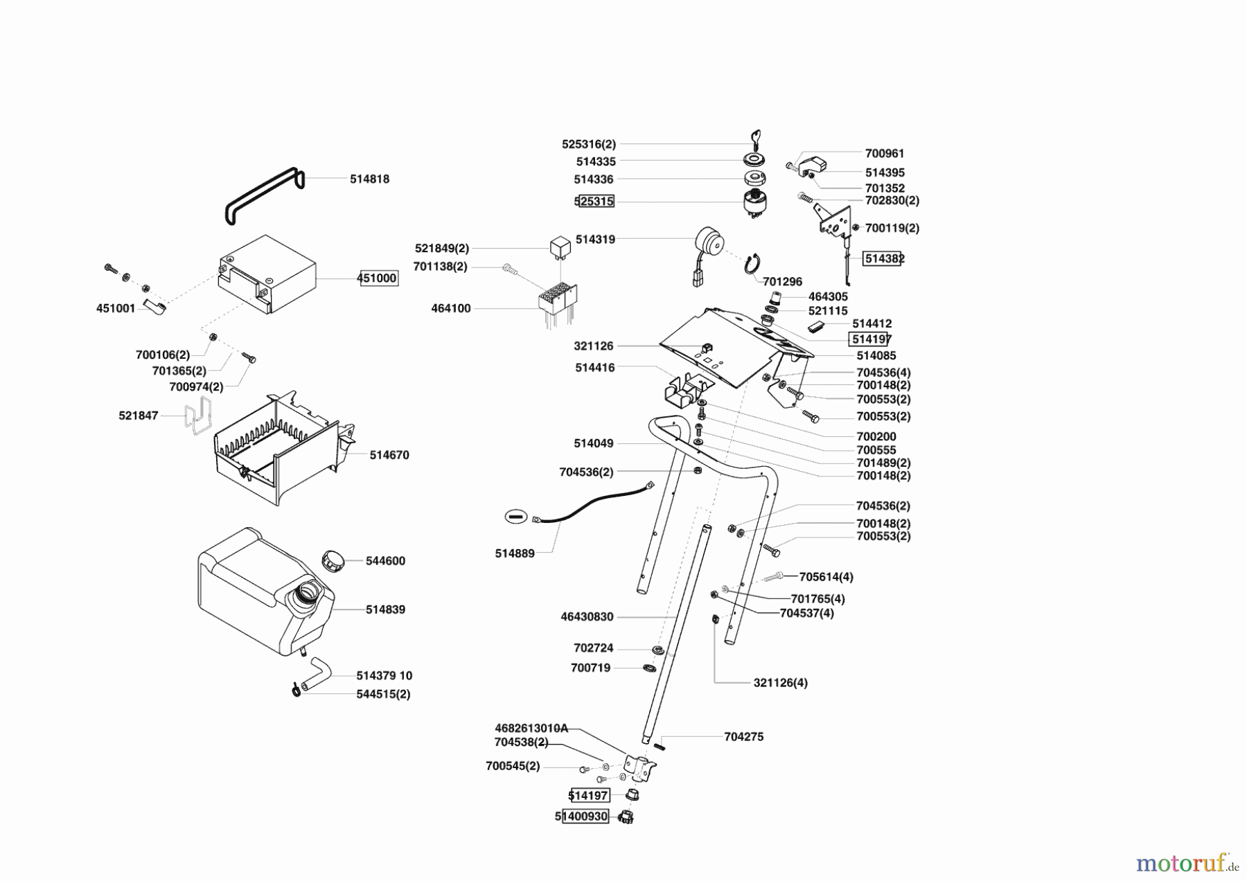 Powerline Gartentechnik Rasentraktor T 14-102 HD Edition 01/2011 Seite 8