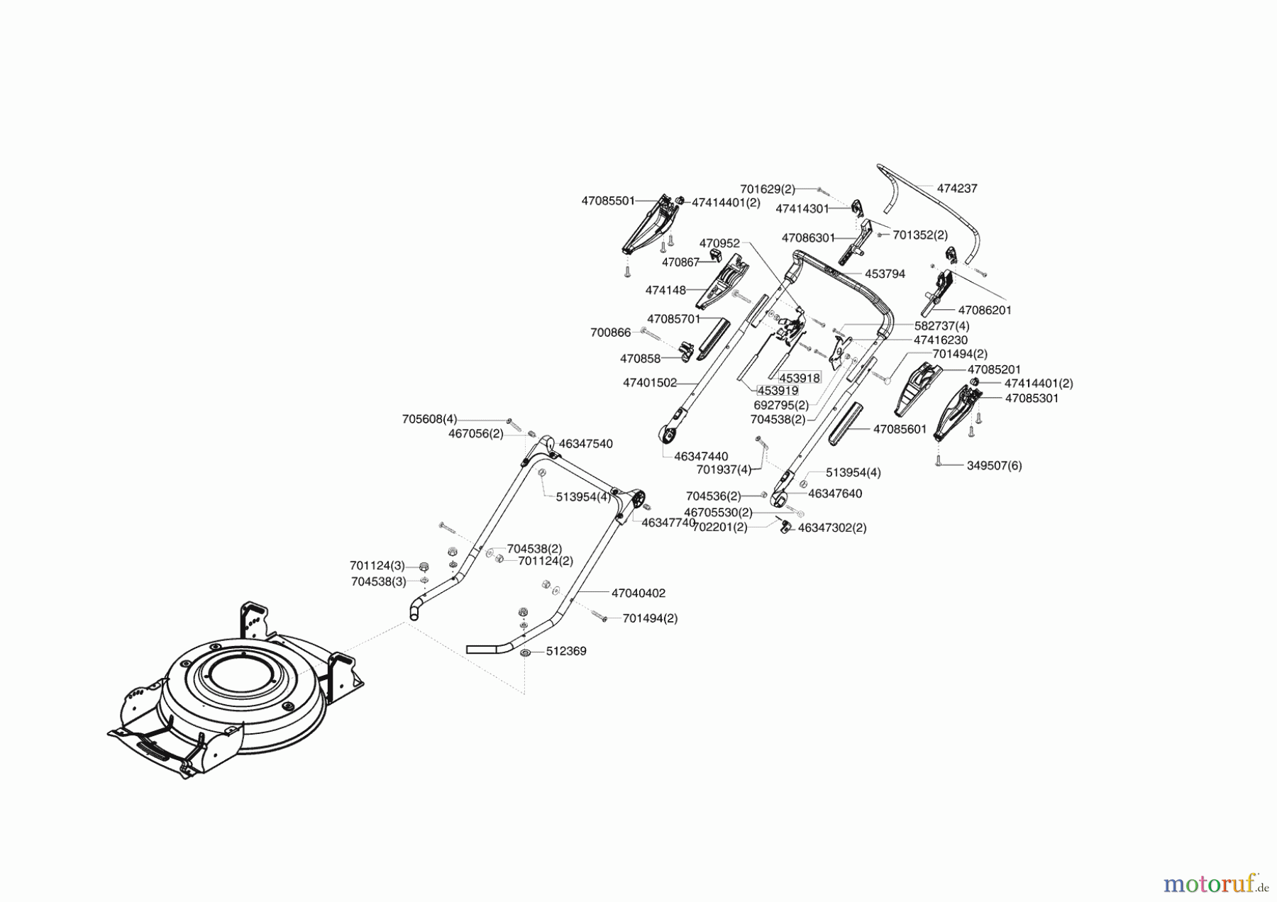 Powerline Gartentechnik Mulchmäher 4600 B Bio 01/2011 - 04/2012 Seite 2