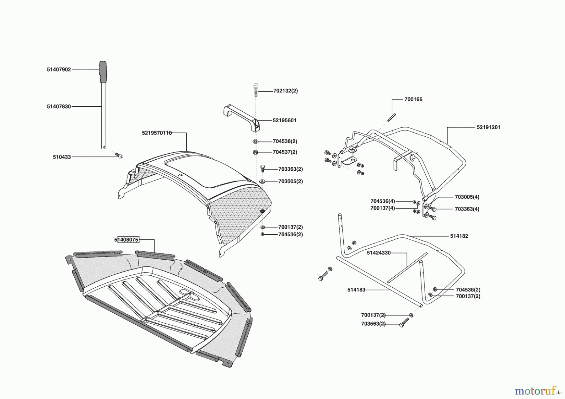  AL-KO Gartentechnik Rasentraktor COMFORT T 1000 HD  ab 02/2011 Seite 7