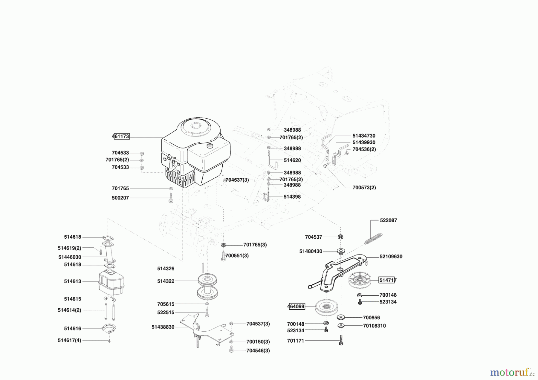 AL-KO Gartentechnik Rasentraktor T13-74 LUX HVC ab 02/2011 Seite 3