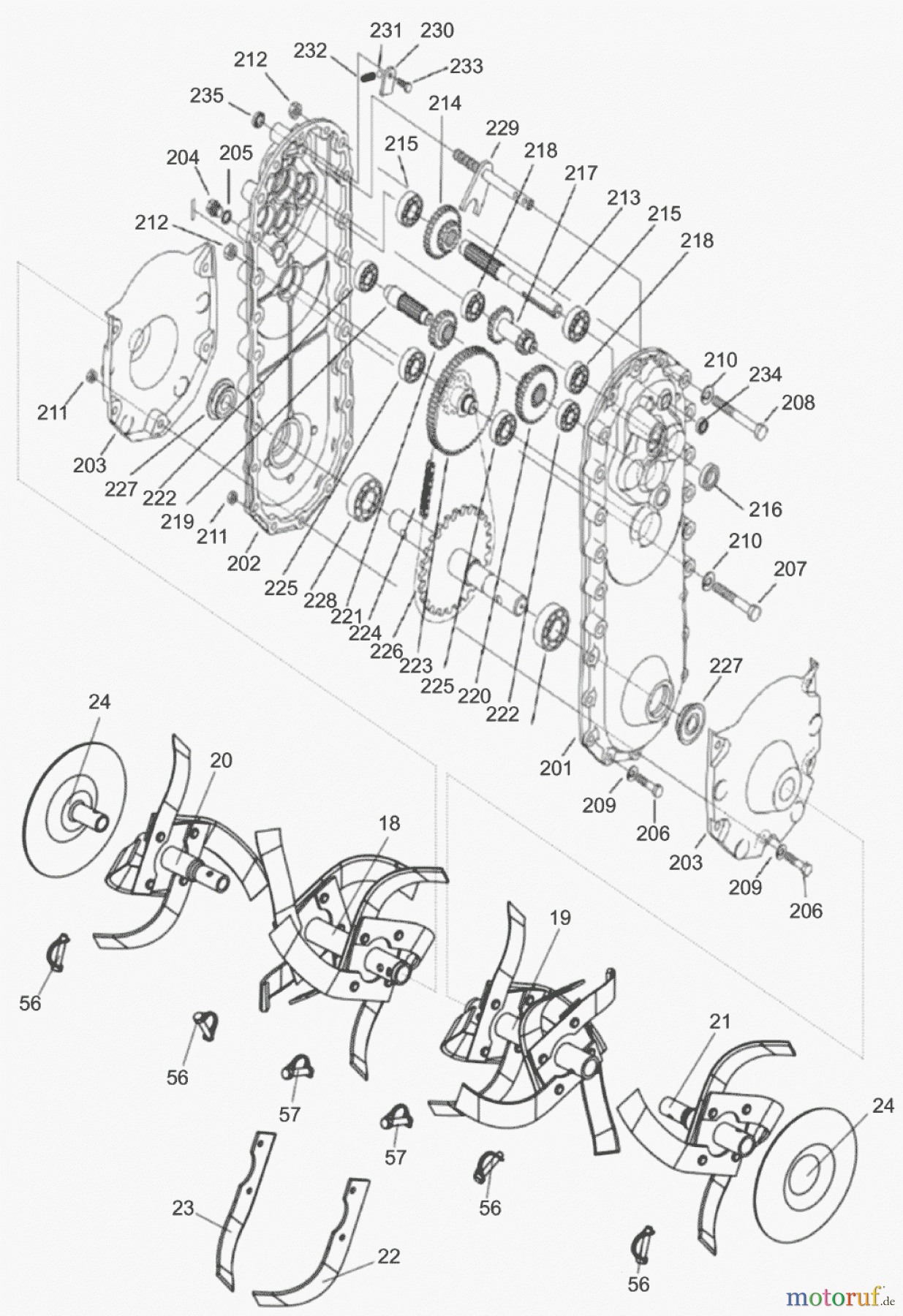  Solo by AL-KO Gartentechnik Motorhacke 504RX ET 052011  Druck 9 504 720 05/2011 [SN: ET 052011  Druck 9 504 720] Seite 2