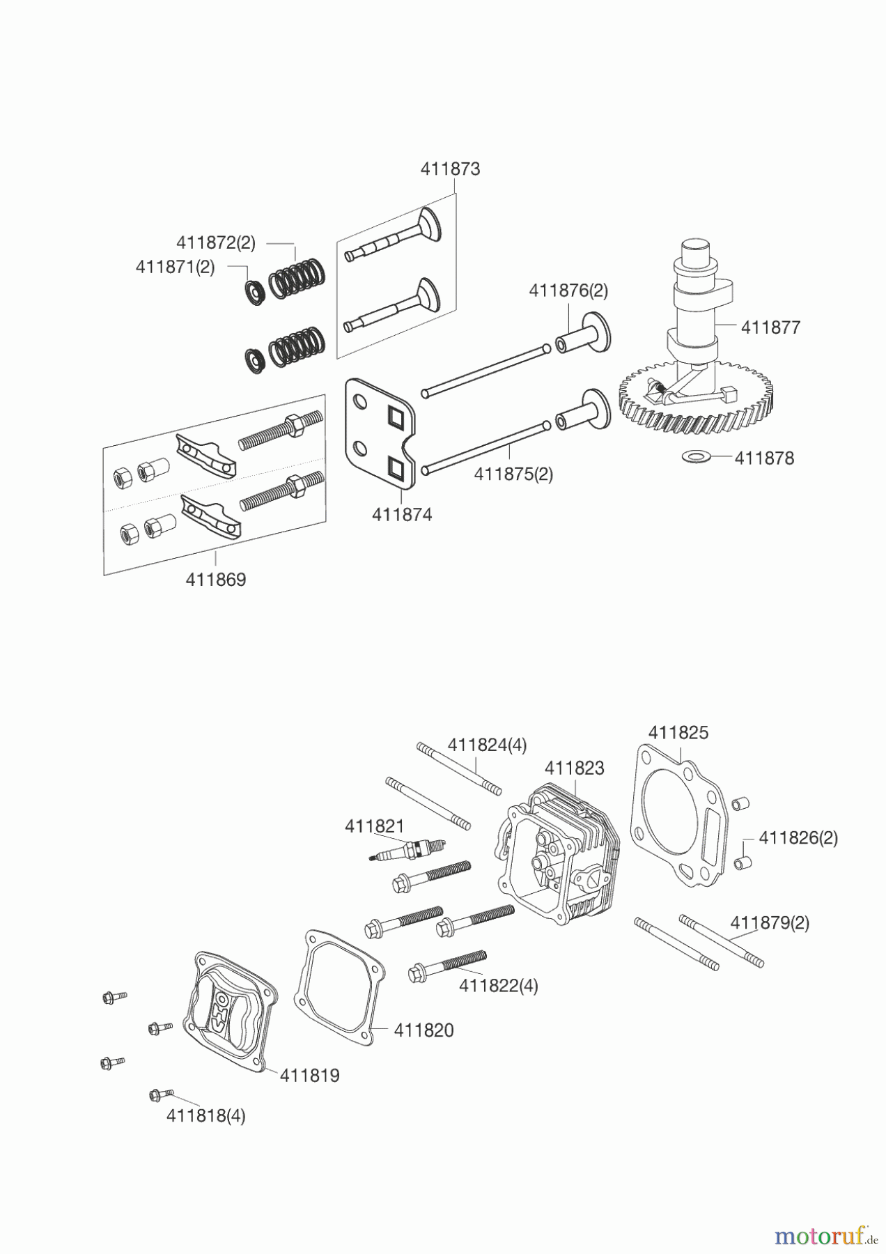 AL-KO Gartentechnik Benzinmotoren B-MOTOR LC1 P65 FA 5 PS LONCIN 05/2011 Seite 2